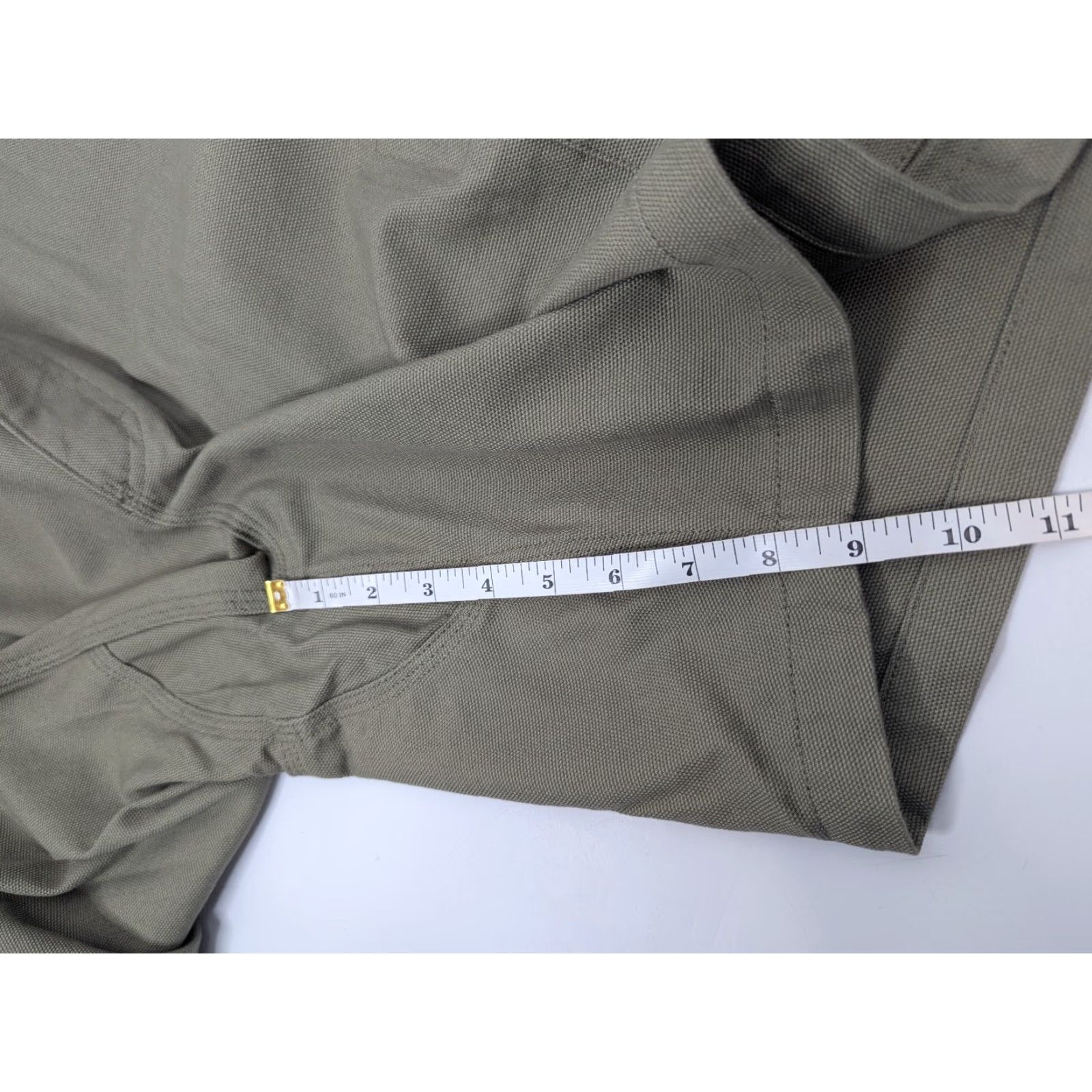 Duluth Trading Company Duluth Trading Mens Shorts 42 Green Cargo Pockets Canvas Lightweight? Heavyweight Workwear Size US 42 / EU 58 - 3 Thumbnail