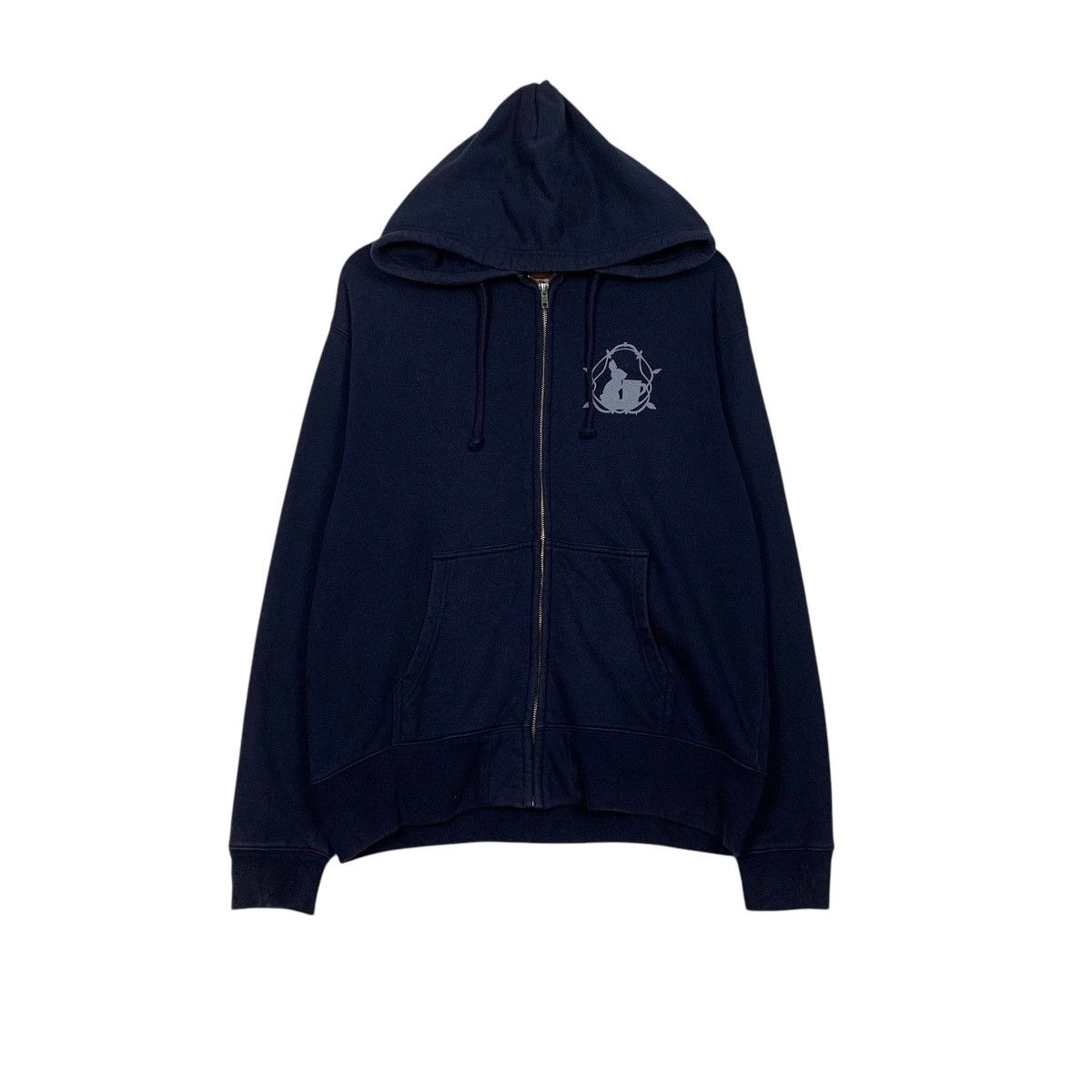 Japanese Brand Japanese Anime Chino Zipper Hoodie Size US M / EU 48-50 / 2 - 2 Thumbnail