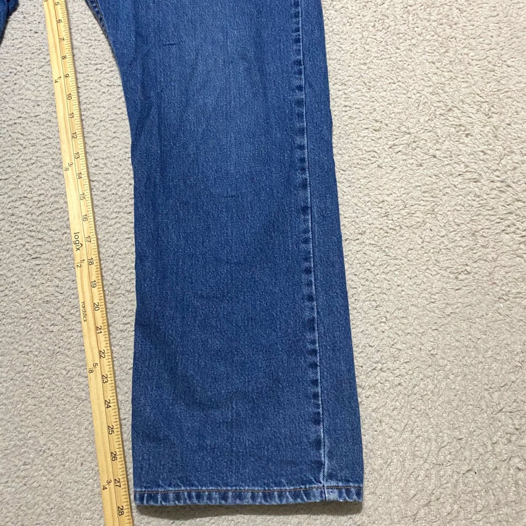 Eddie Bauer Eddie Bauer Jeans Mens 38x30 Blue Denim Straight Leg Medium Wash Mid Rise Denim Jeans Mens 38 Regular Blue 5-Pocket Design Size US 38 / EU 54 - 6 Thumbnail