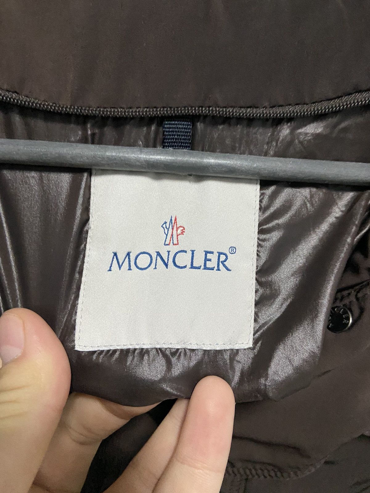 Moncler × Vintage Moncler down Jacket Vintage puffer luxury brown Size S / US 4 / IT 40 - 5 Thumbnail