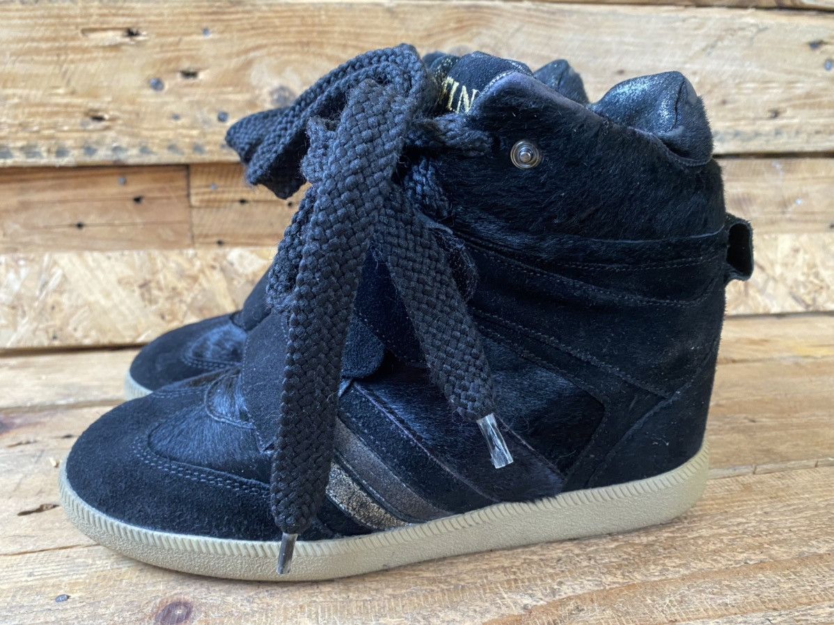 Isabel Marant Serafini platform wedge suede boots, like isabel marant 37 Size US 7 / IT 37 - 8 Thumbnail