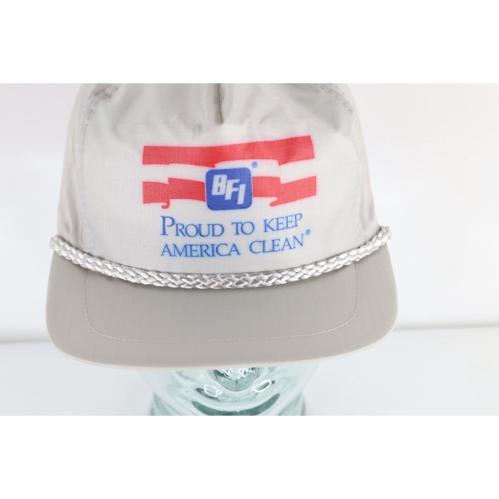 Vintage Deadstock Vintage 80s Sportcap Supreme BFI Waste Hat Cap Size ONE SIZE - 2 Thumbnail
