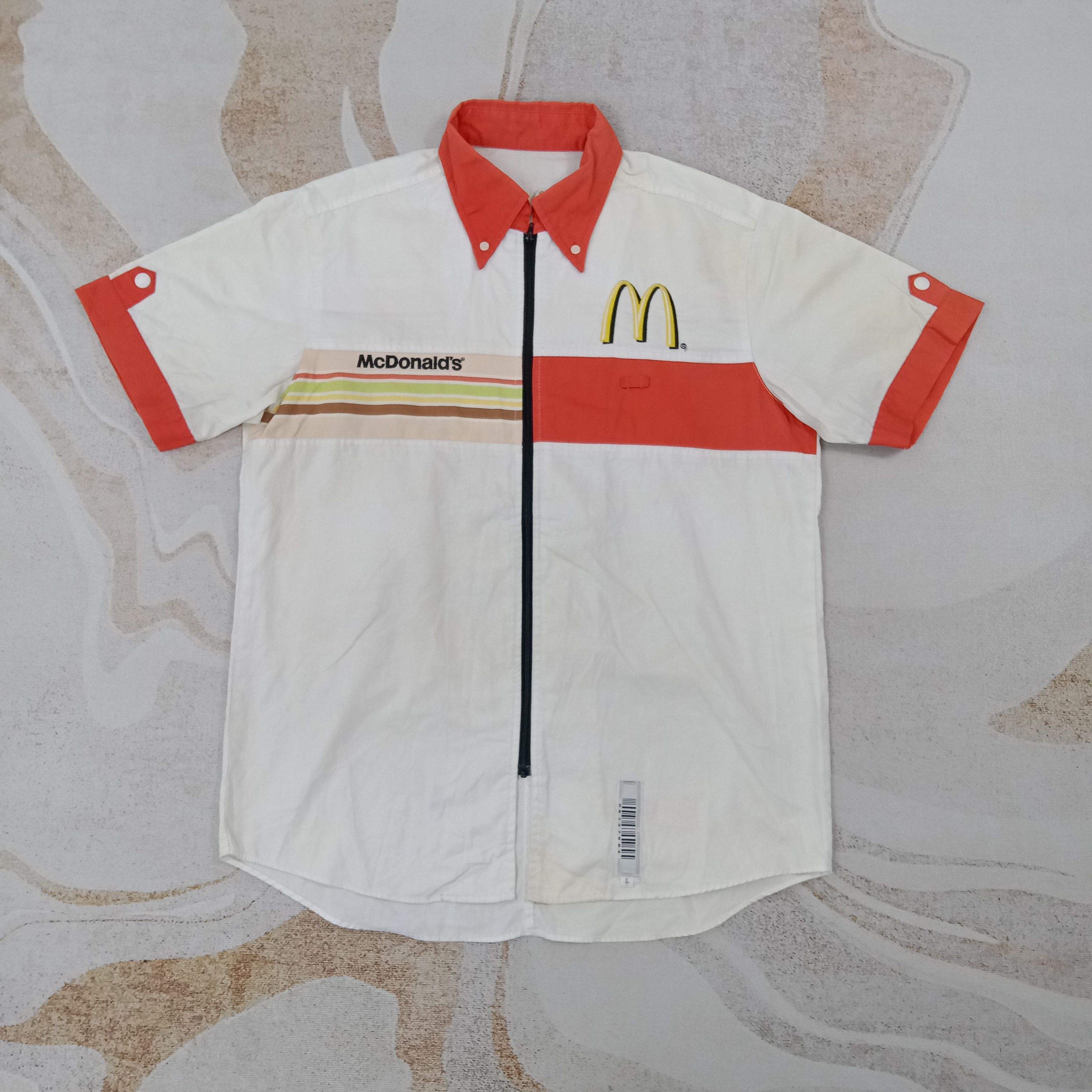 Vintage McDonald's American Uniform Jacket C267N39 Size US L / EU 52-54 / 3 - 1 Thumbnail