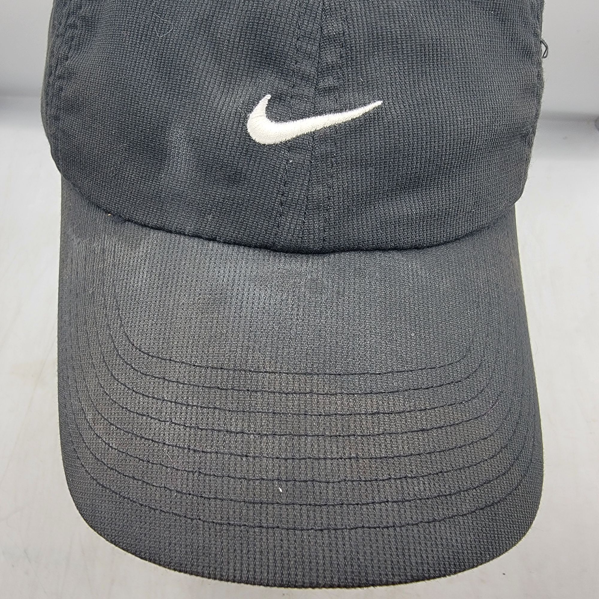 Nike Nike Adults Black Baseball Hat Cap Adjustable Casual Athleti Size ONE SIZE - 9 Thumbnail