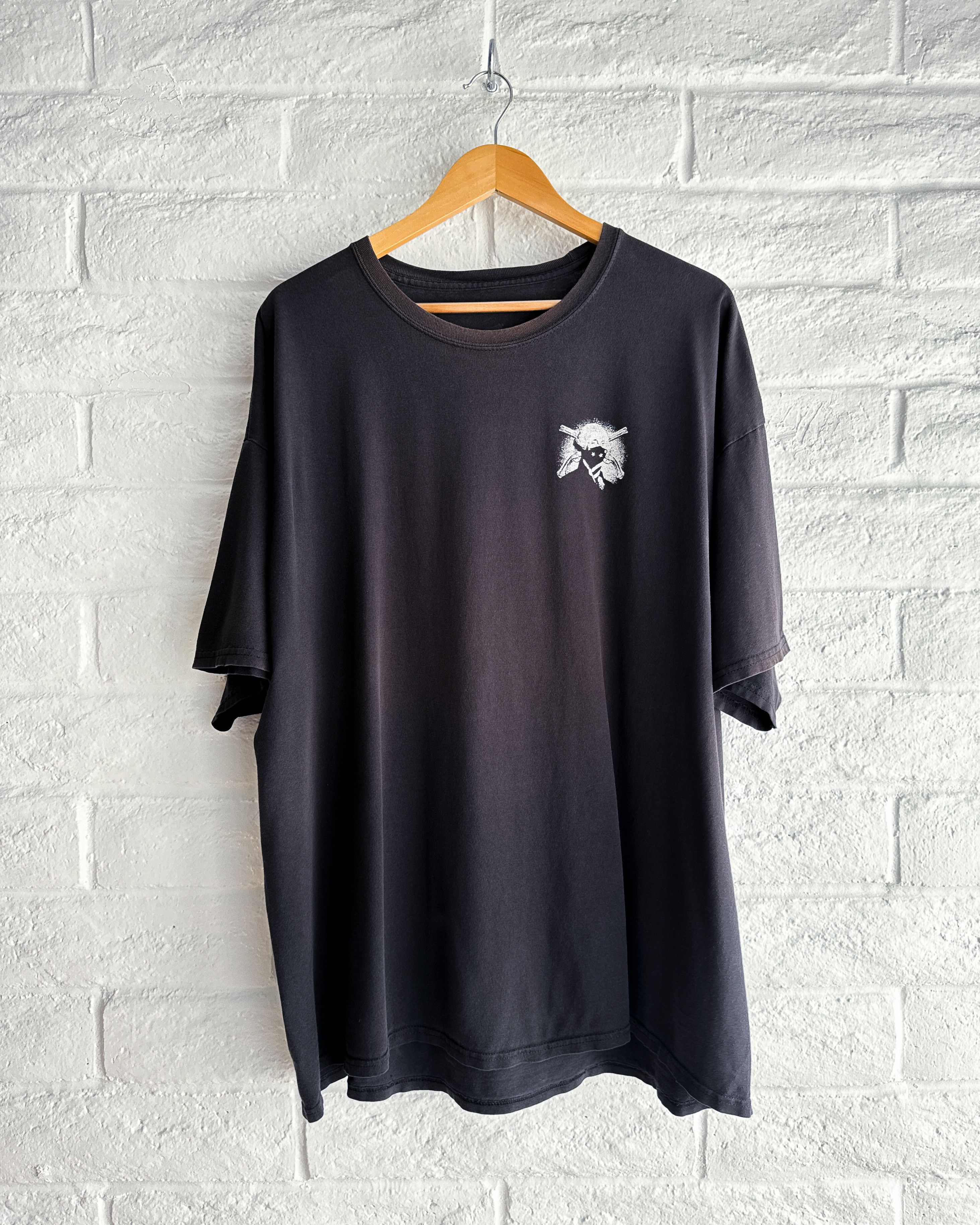 Vintage Vintage 2000s George Washington T Shirt Black 2XL Y2K Size US XXL / EU 58 / 5 - 3 Thumbnail