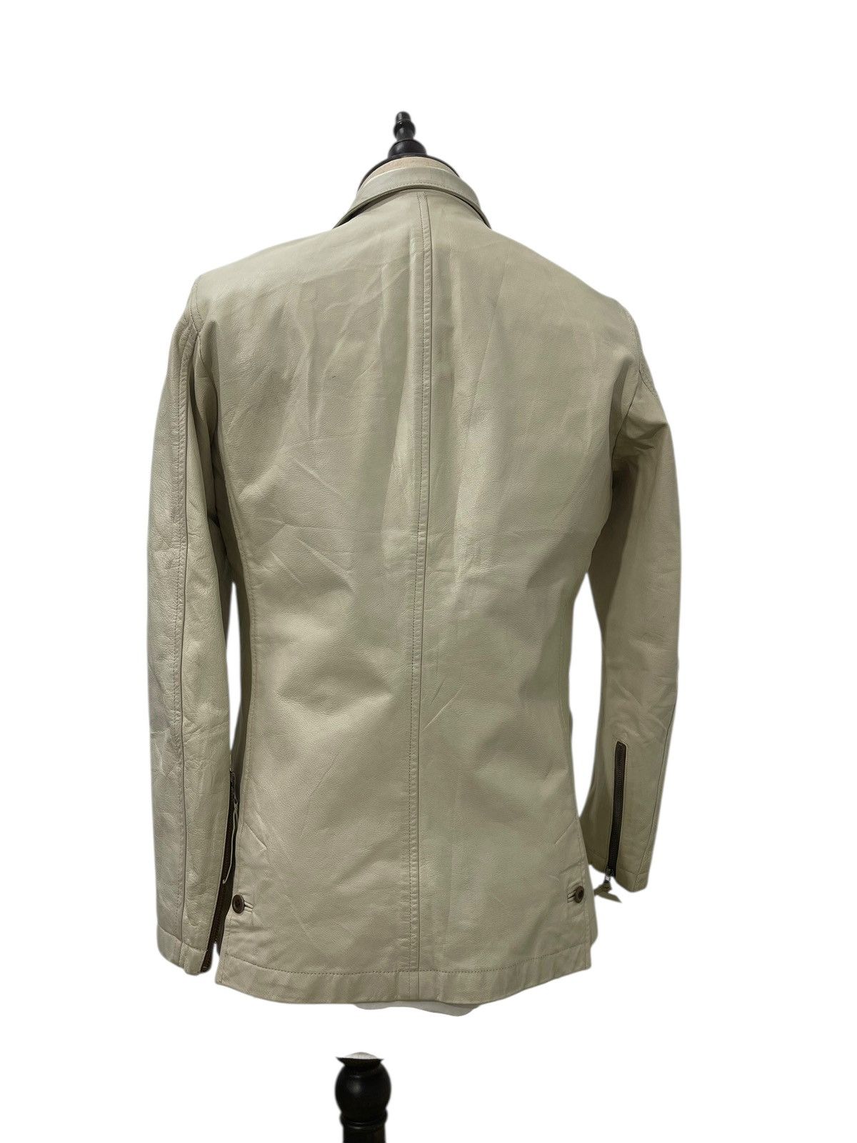 Japanese Brand Leather Jacket Custom Culture Japan Goatskin Slim 7🟩0 Size US M / EU 48-50 / 2 - 4 Thumbnail