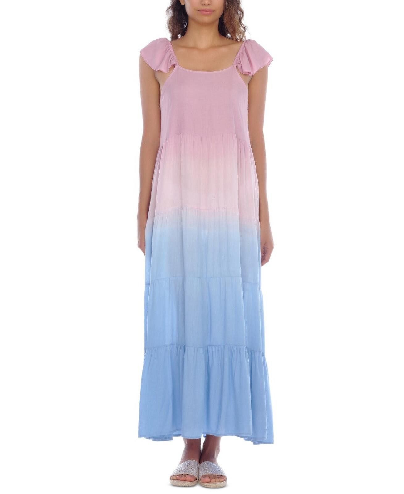 Other Raviya Women's Ombré Maxi Coverup Dress - S - Multicolor Size ONE SIZE - 1 Thumbnail