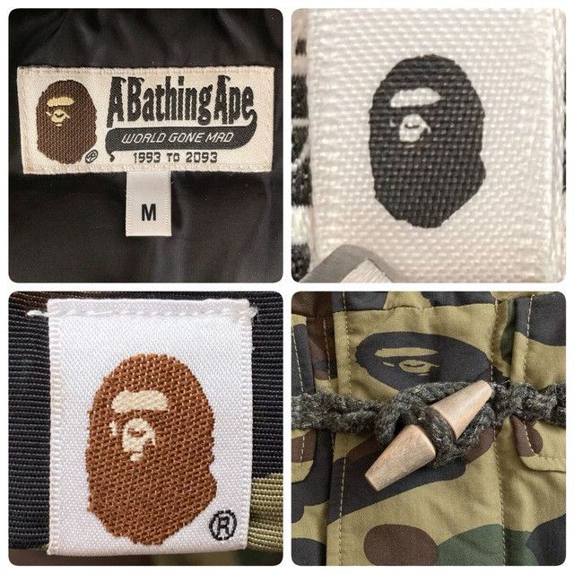 Bape BAPE CAMO Puffer Down jacket Duffle Coat a bathing ape Size US M / EU 48-50 / 2 - 9 Thumbnail