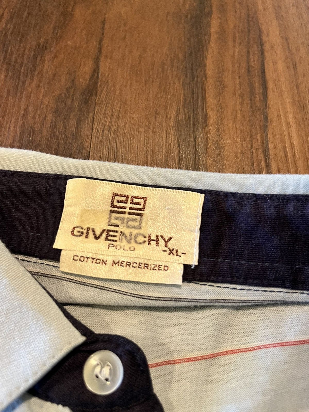 Givenchy Vintage designer polo Size US XL / EU 56 / 4 - 3 Thumbnail