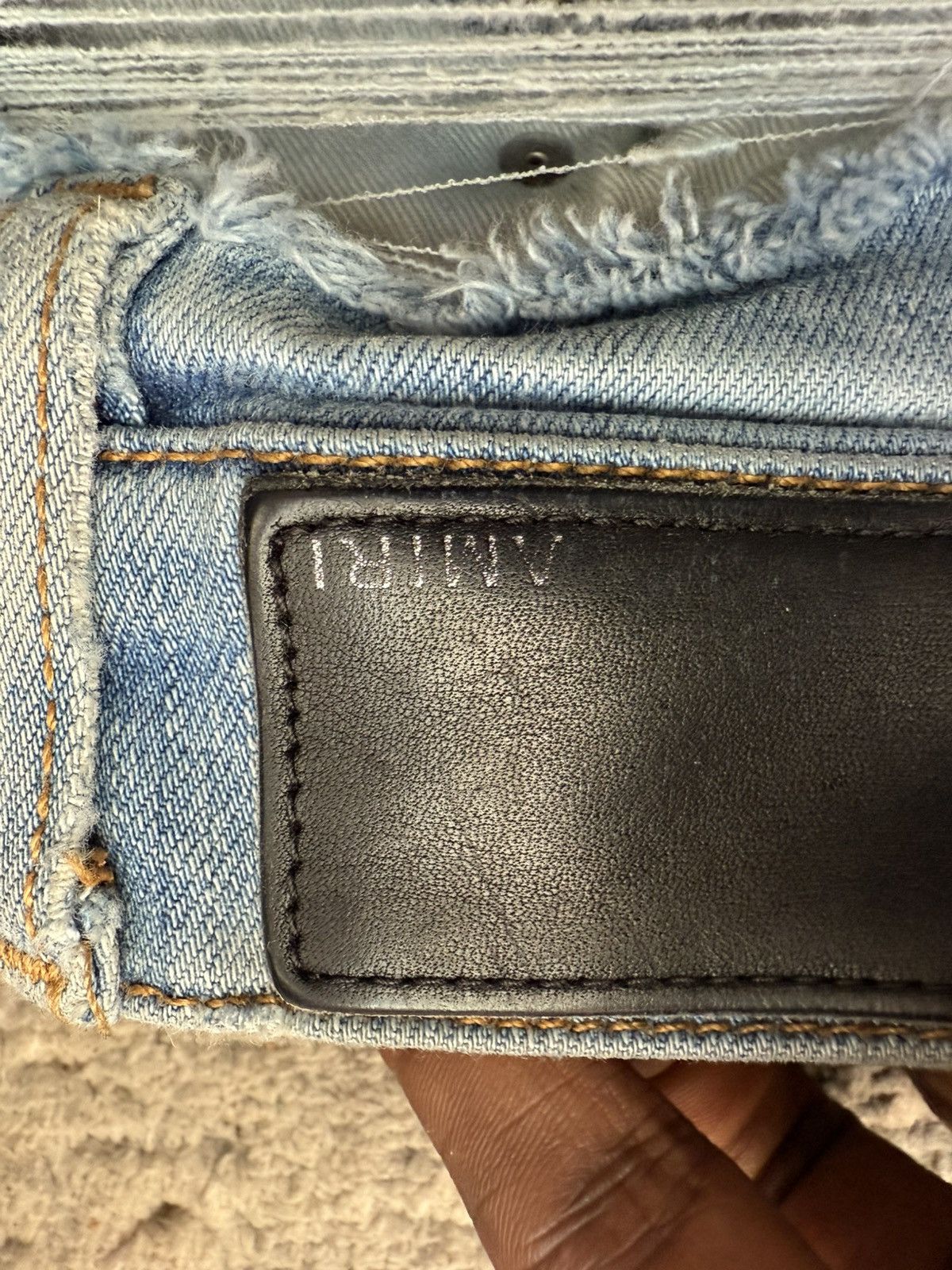 Amiri Amiri Thrasher Skinny Jeans Size US 30 / EU 46 - 3 Thumbnail