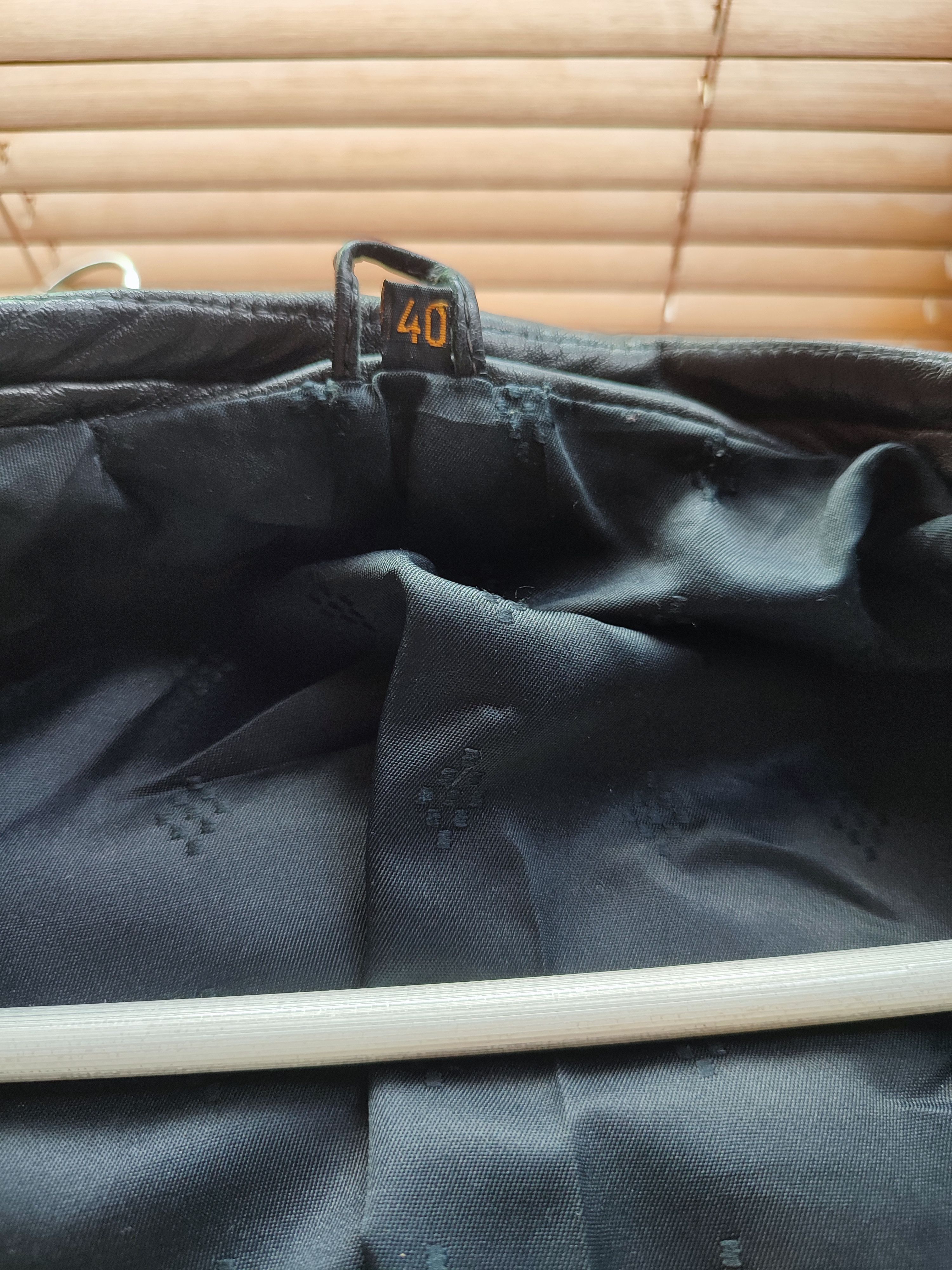 Other Vintage black oversize leather jacket size 40 autumn Size M / US 6-8 / IT 42-44 - 7 Thumbnail