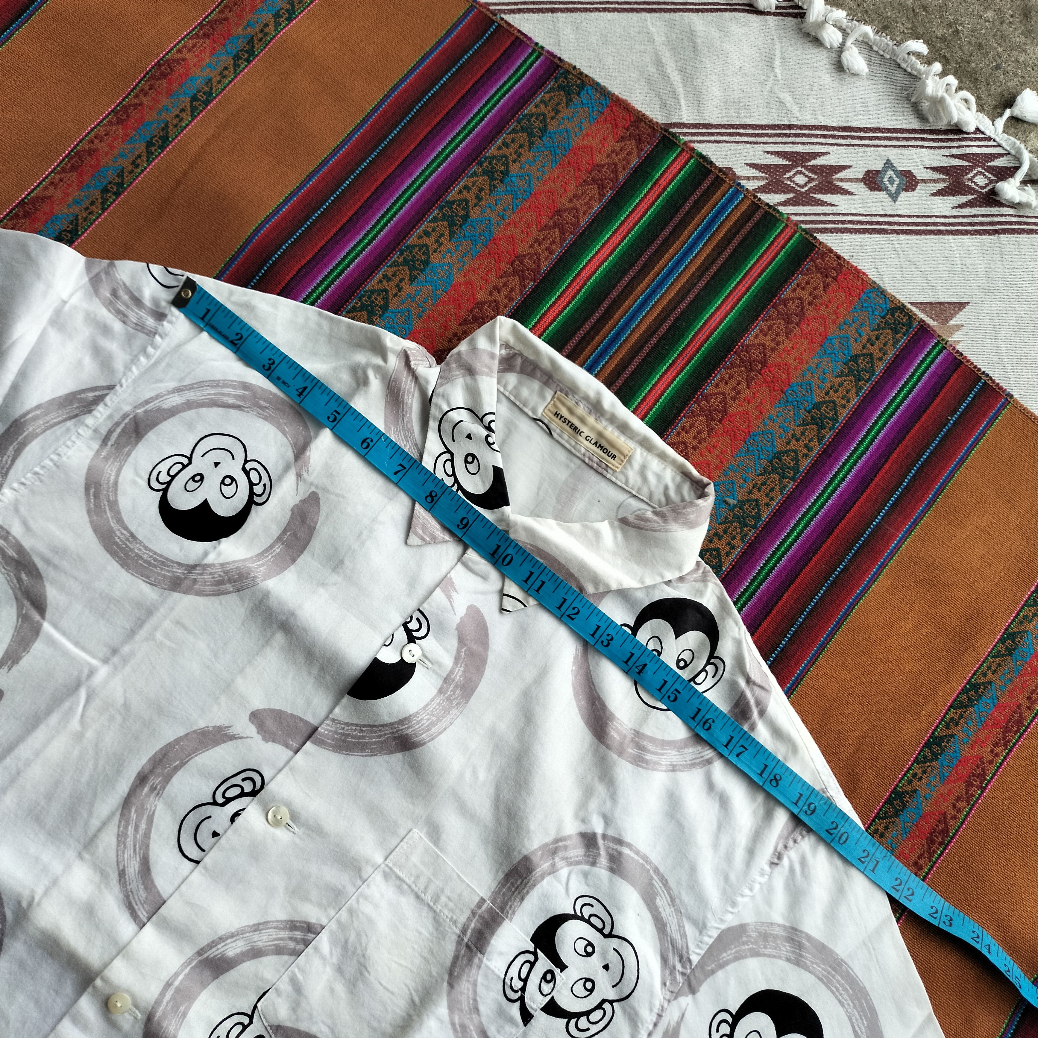 Hysteric Glamour Hysteric glamour baby face monkey ss shirt Size US M / EU 48-50 / 2 - 13 Thumbnail
