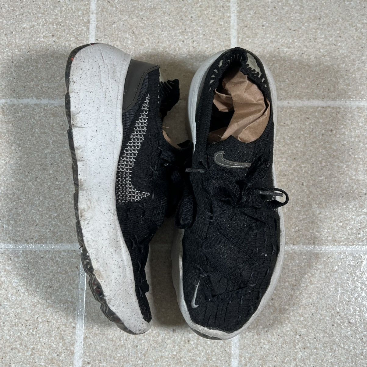 Nike Nike Space Hippie 04 Black Grey Oreo WOMEN'S SIZE 8 sneakers Size US 8 / IT 38 - 2 Thumbnail