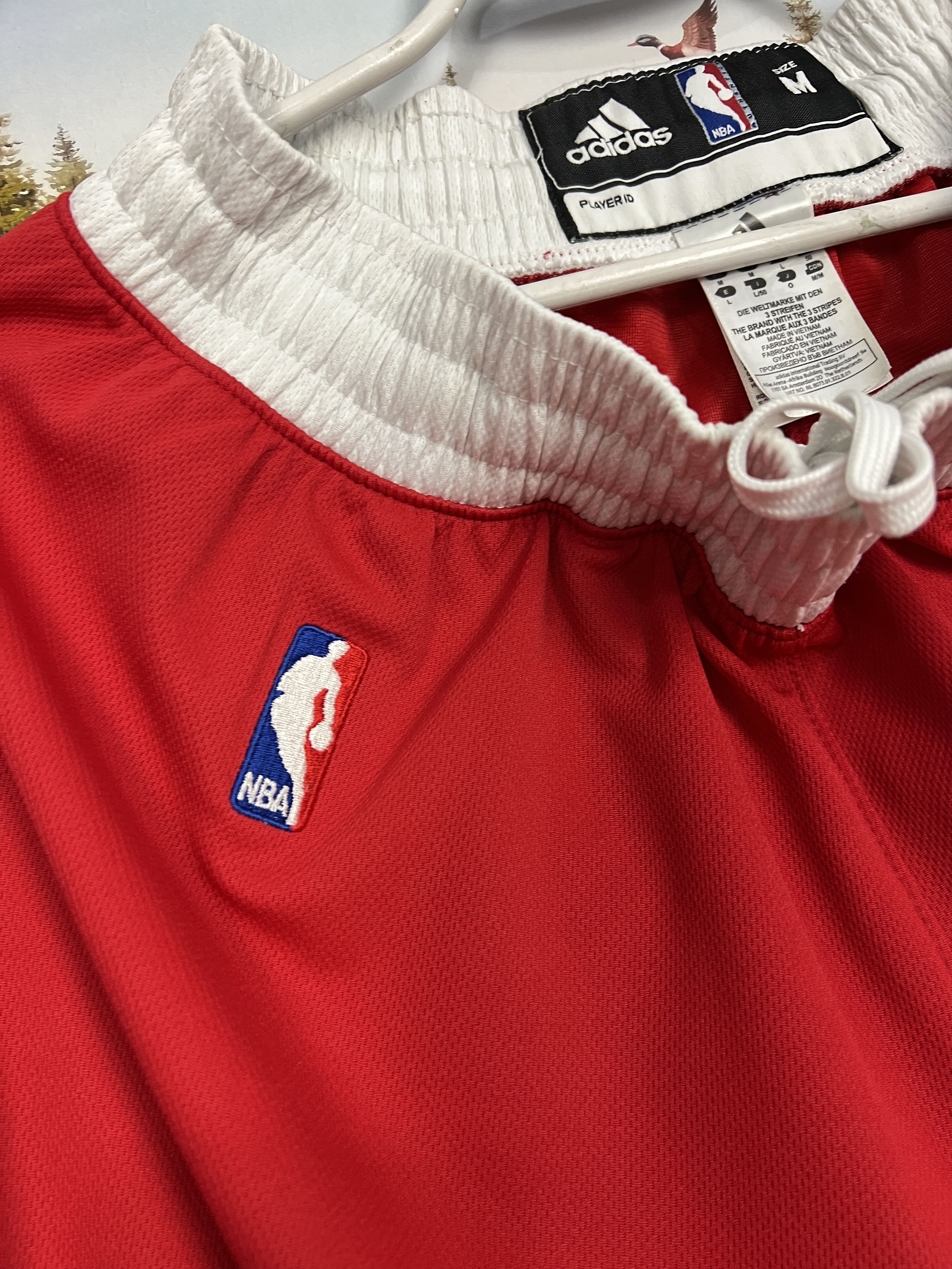 Adidas Vintage Chicago Bulls Derrick Rose NBA Shorts Rare Hype Size US 32 / EU 48 - 6 Thumbnail