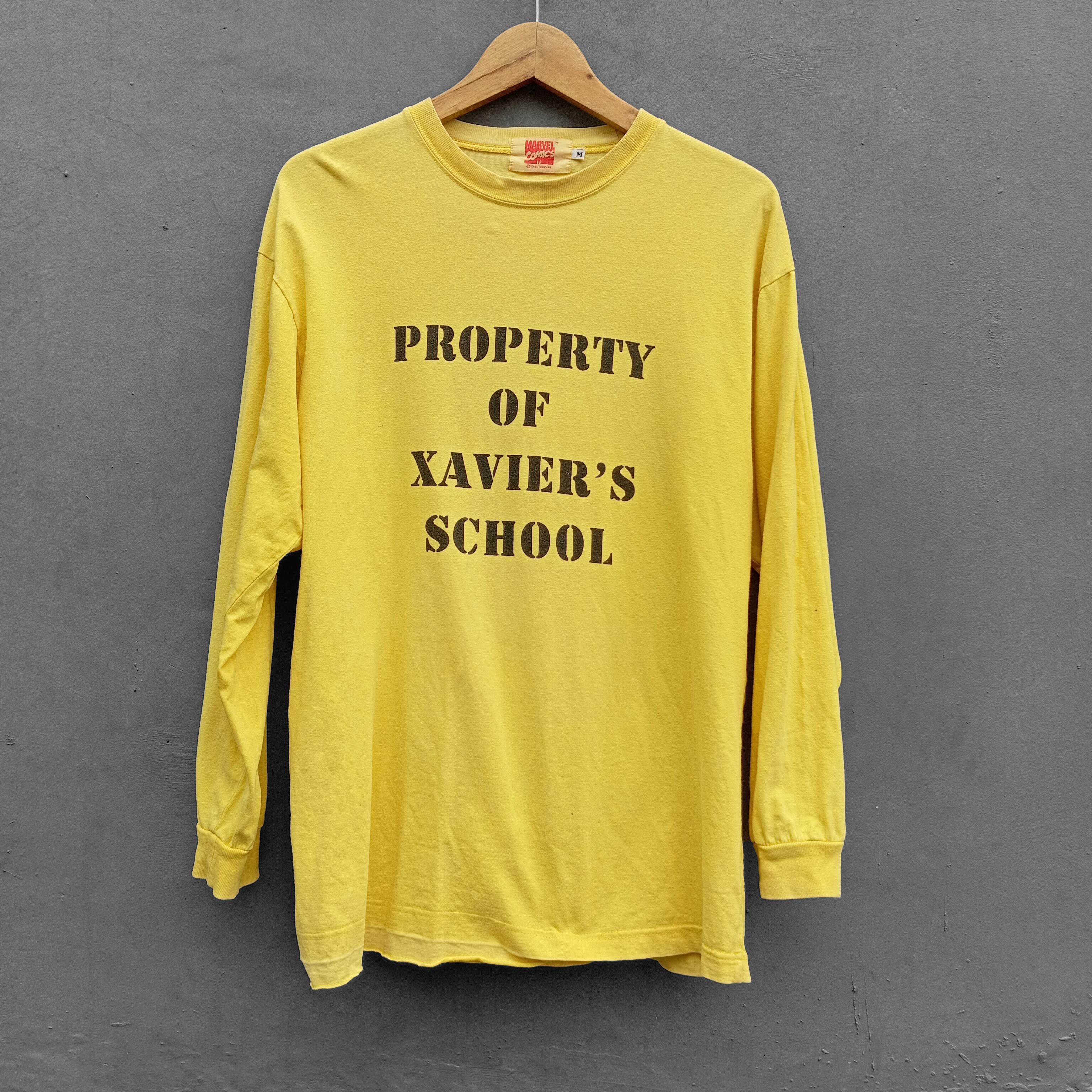 Marvel Comics vintage 1996 x-men xavier school t shirt Size US M / EU 48-50 / 2 - 1 Thumbnail