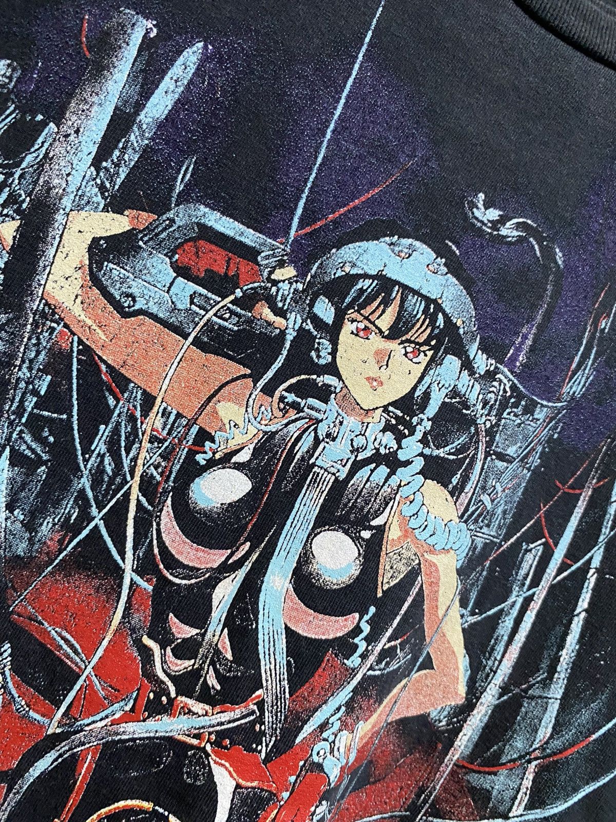 Anime Ghost In The Shell Bootleg Vintage Tshirt Size US XXL / EU 58 / 5 - 3 Thumbnail