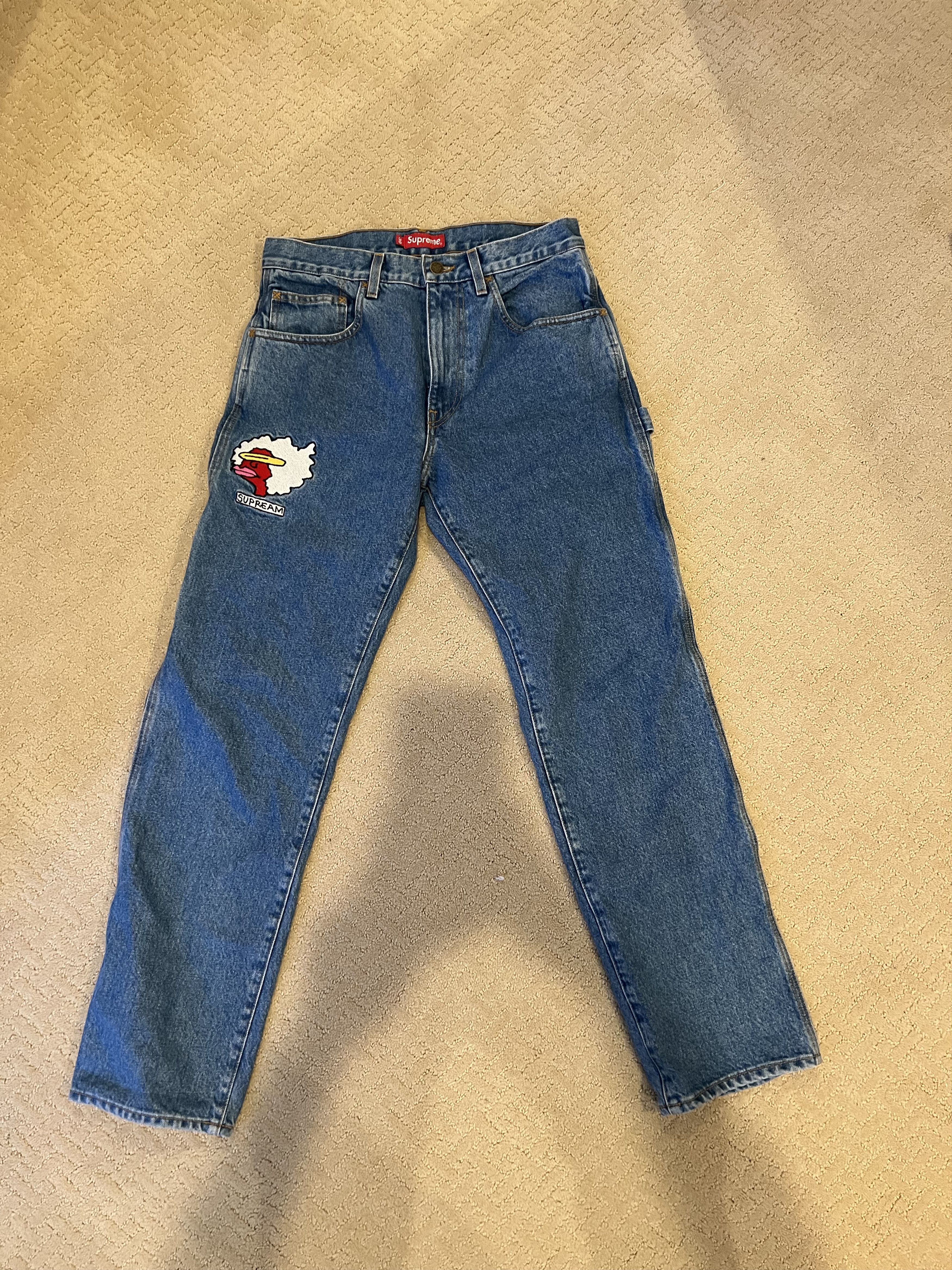 Image of Supreme Gonz Jeans in Blue, Men's (Size 30)