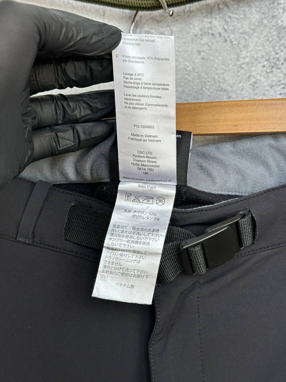 Mountain Equipment Mountain Equipment Ibes Pants Dark Gray Trousers Softshell Size US 36 / EU 52 - 15 Thumbnail