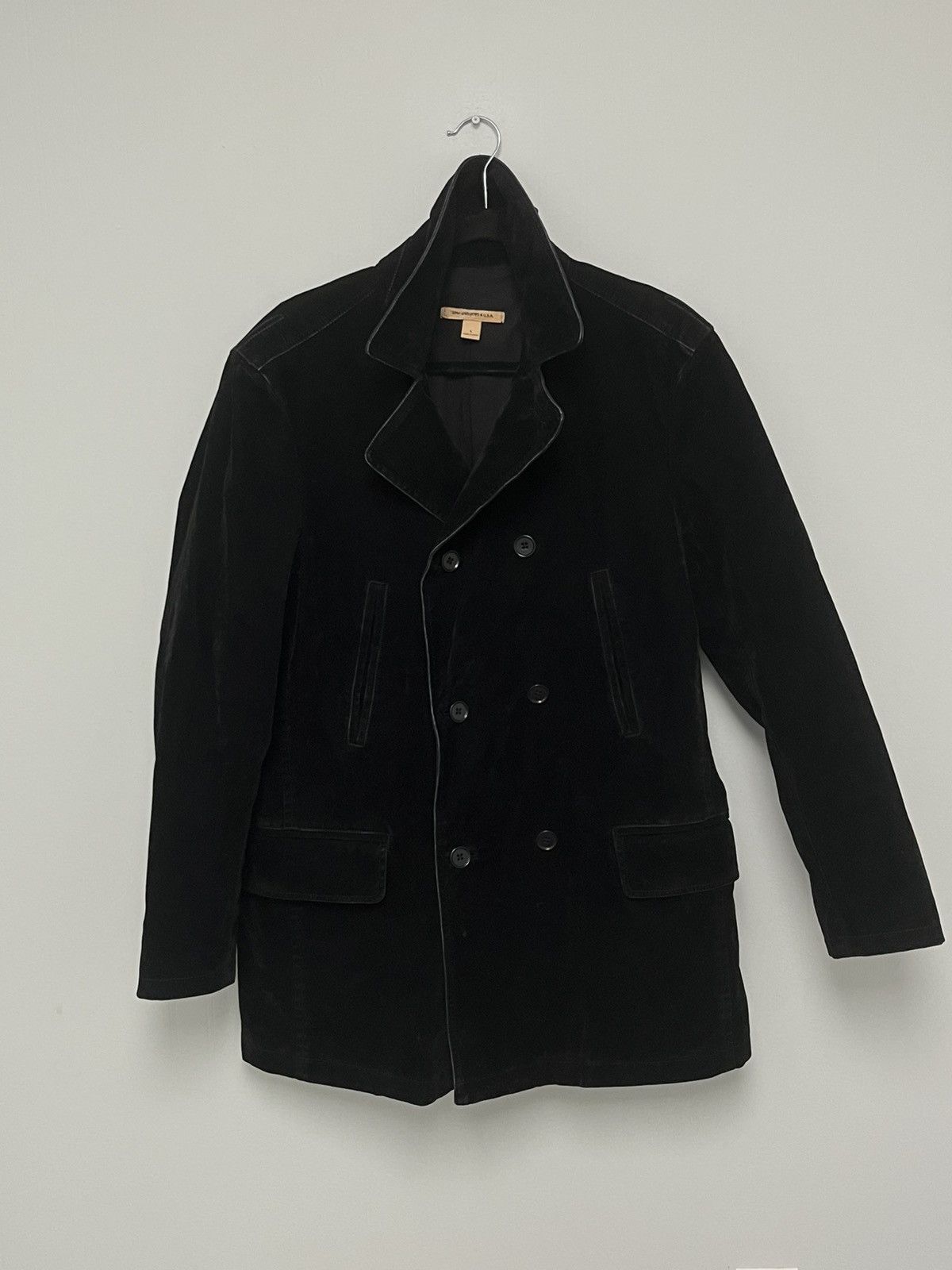 John Varvatos Flocked velvet coat. Size Size US M / EU 48-50 / 2 - 10 Thumbnail