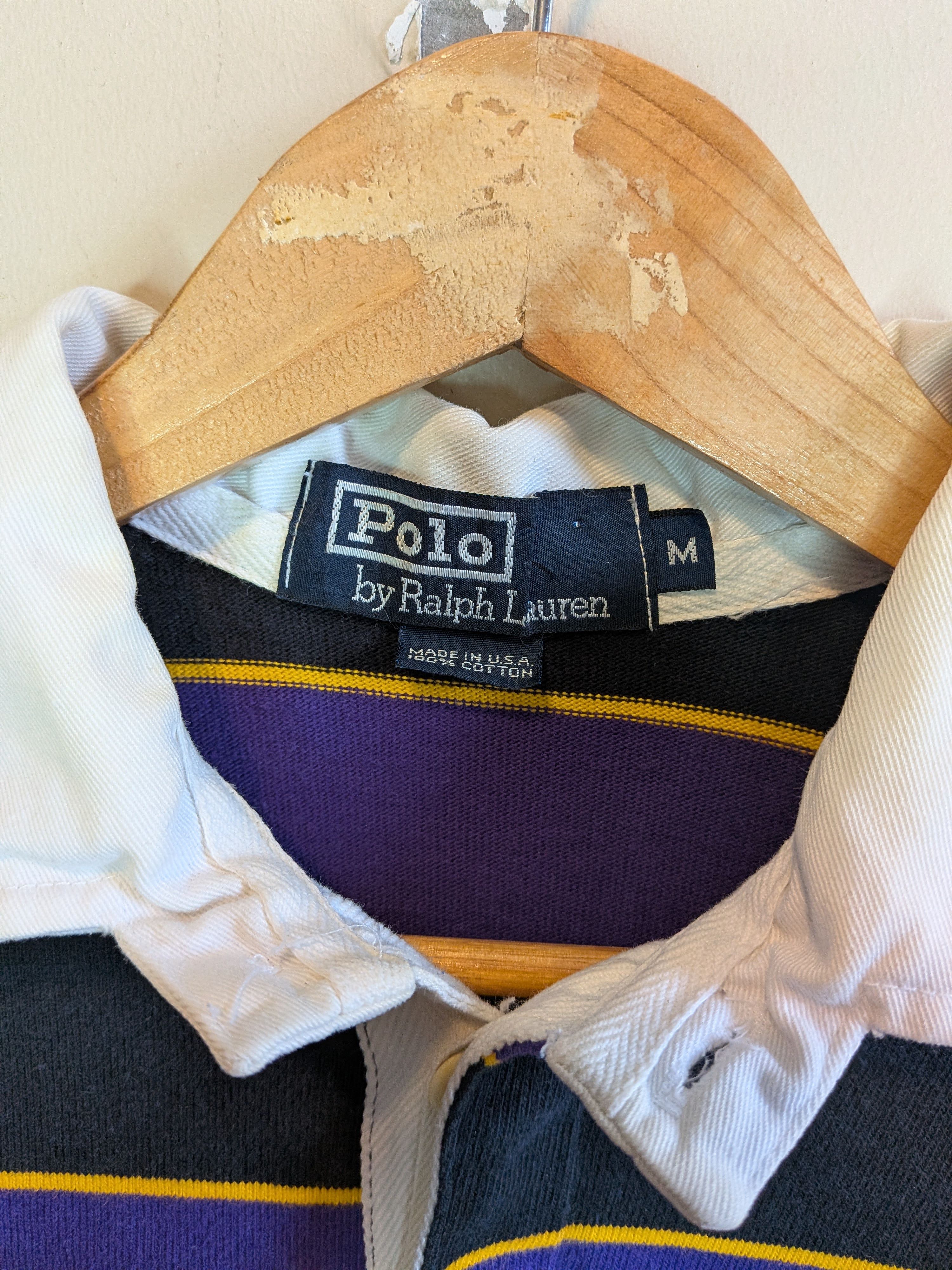 Polo Ralph Lauren Vintage Ralph Lauren Rugby Polo Size US M / EU 48-50 / 2 - 3 Thumbnail