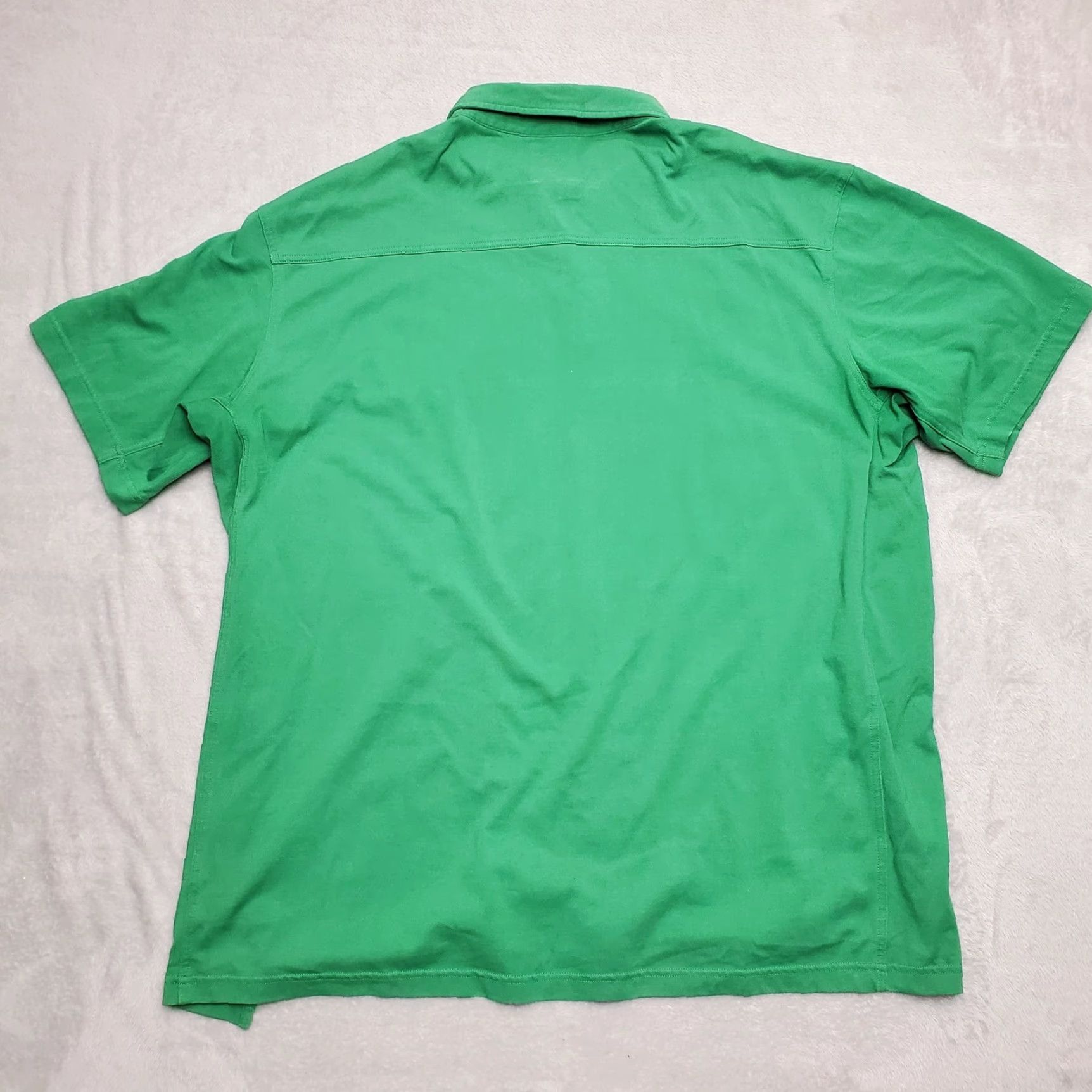 Vintage Duluth Trading Co. Shirt Mens XXL Green Short Sleeve Polo 100% Cotton Outdoors Polo Shirt Mens 2XL Green Outdoors Classic Size US XXL / EU 58 / 5 - 5 Thumbnail