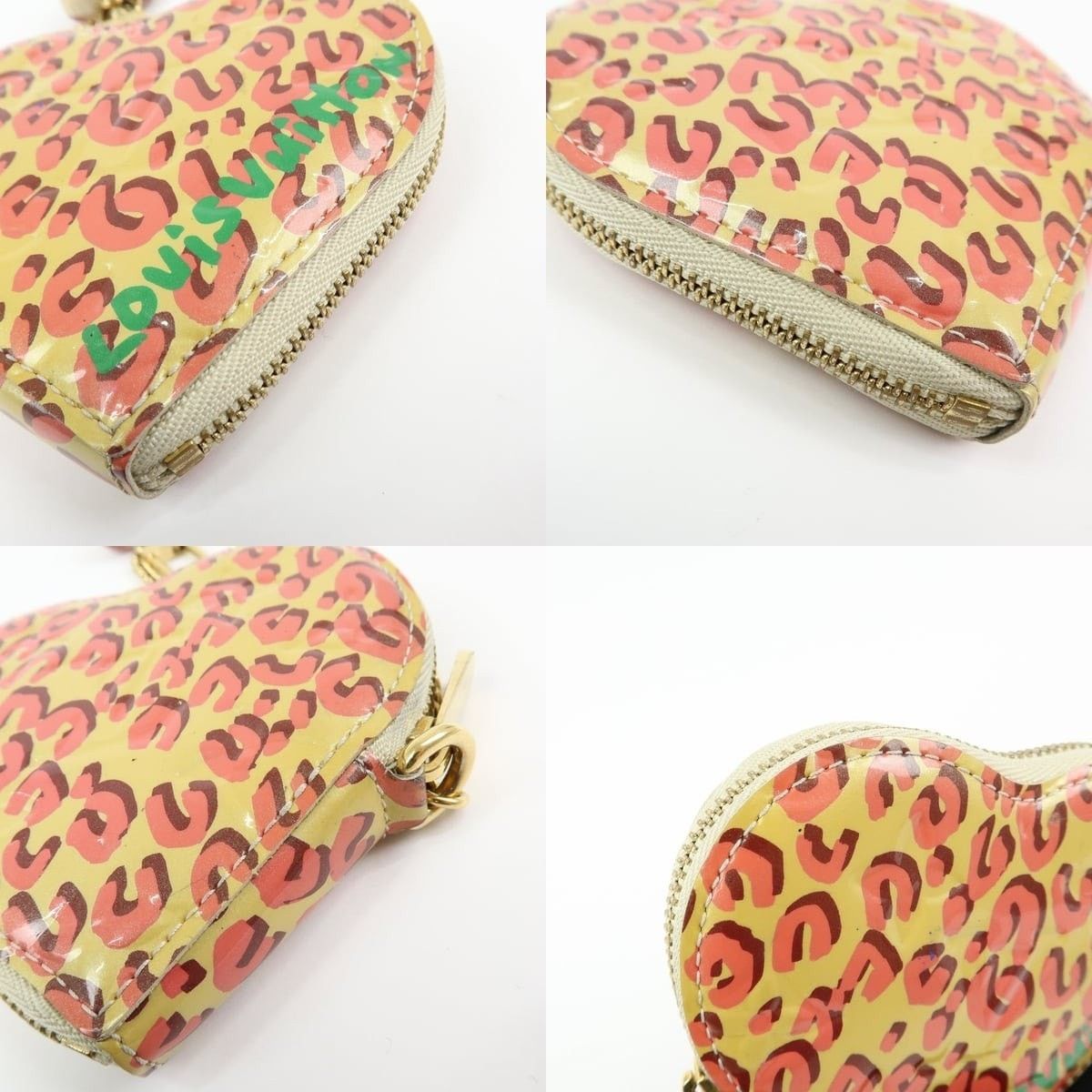 Louis Vuitton Louis Vuitton Porte Monnaie Coeur Coin Case Patent Size ONE SIZE - 4 Thumbnail