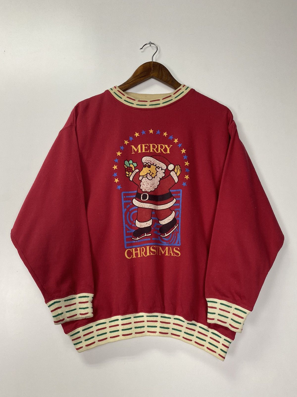 Vintage Vintage Marry Christmas Sweater Size US M / EU 48-50 / 2 - 9 Thumbnail