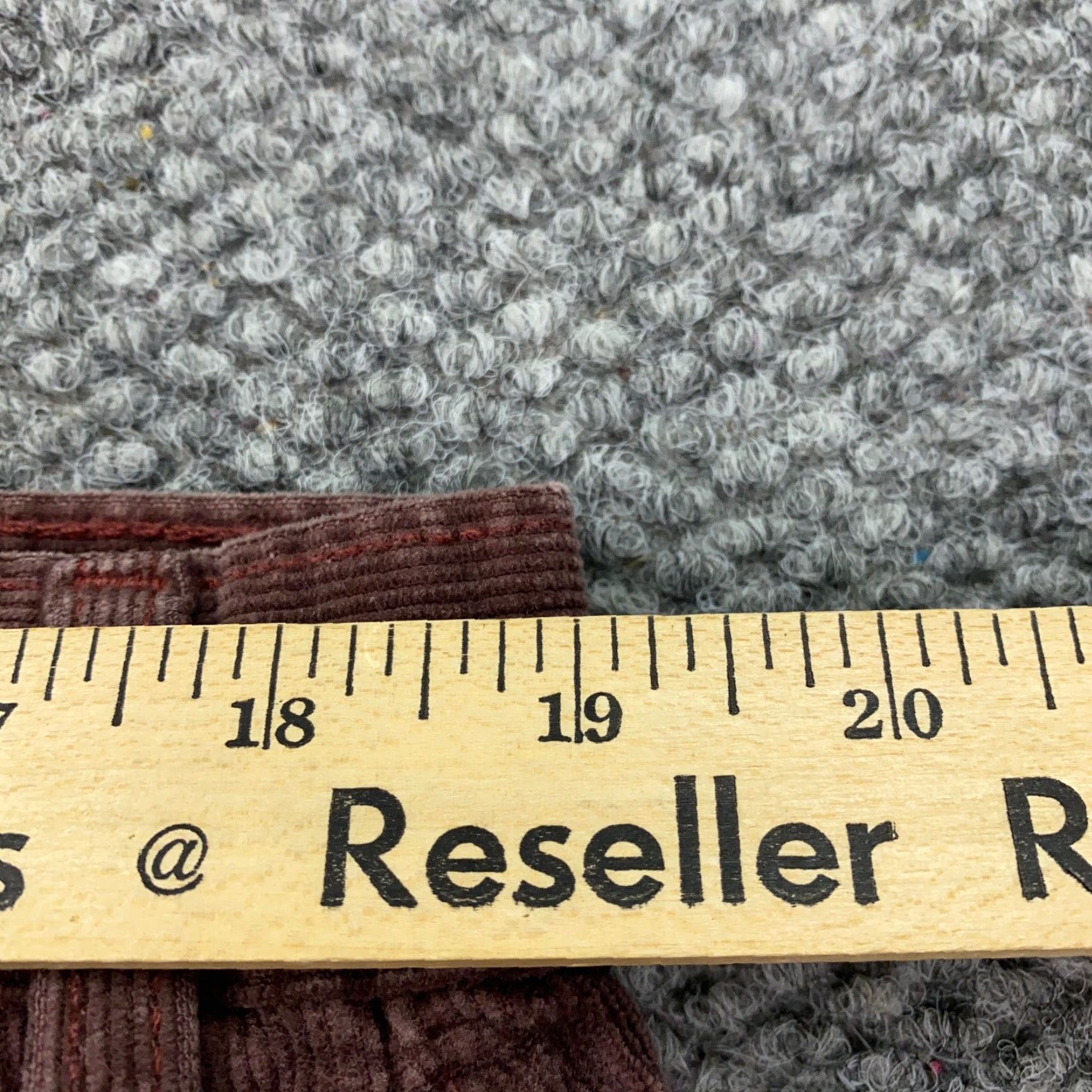Gap VINTAGE Gap Corduroy Pants 38x27 Maroon Boot Fit Straight 90s Grunge Mens Size US 38 / EU 54 - 7 Thumbnail