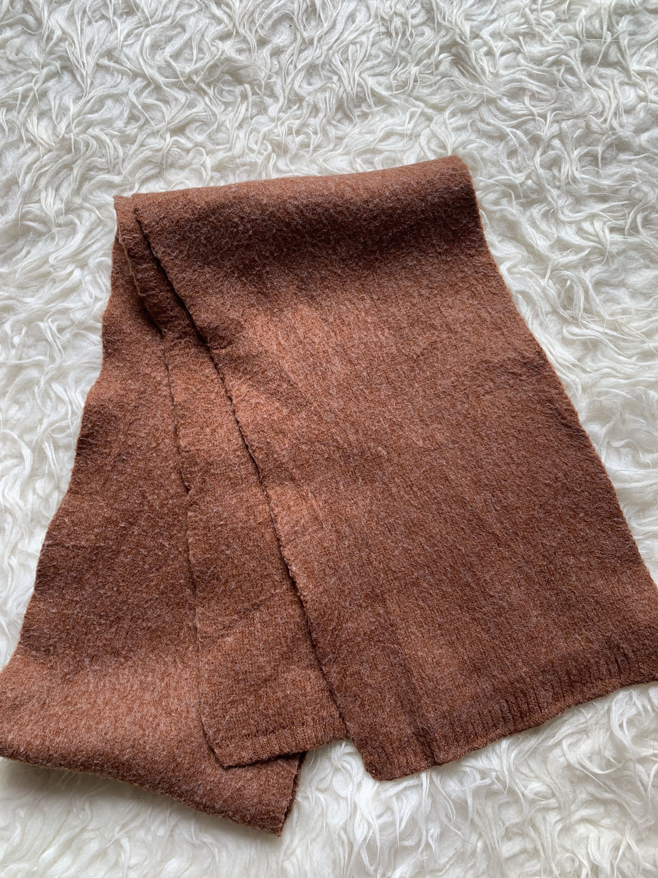 Urban Classics Mini muffler scarf Jbans classic peach Size ONE SIZE - 4 Thumbnail