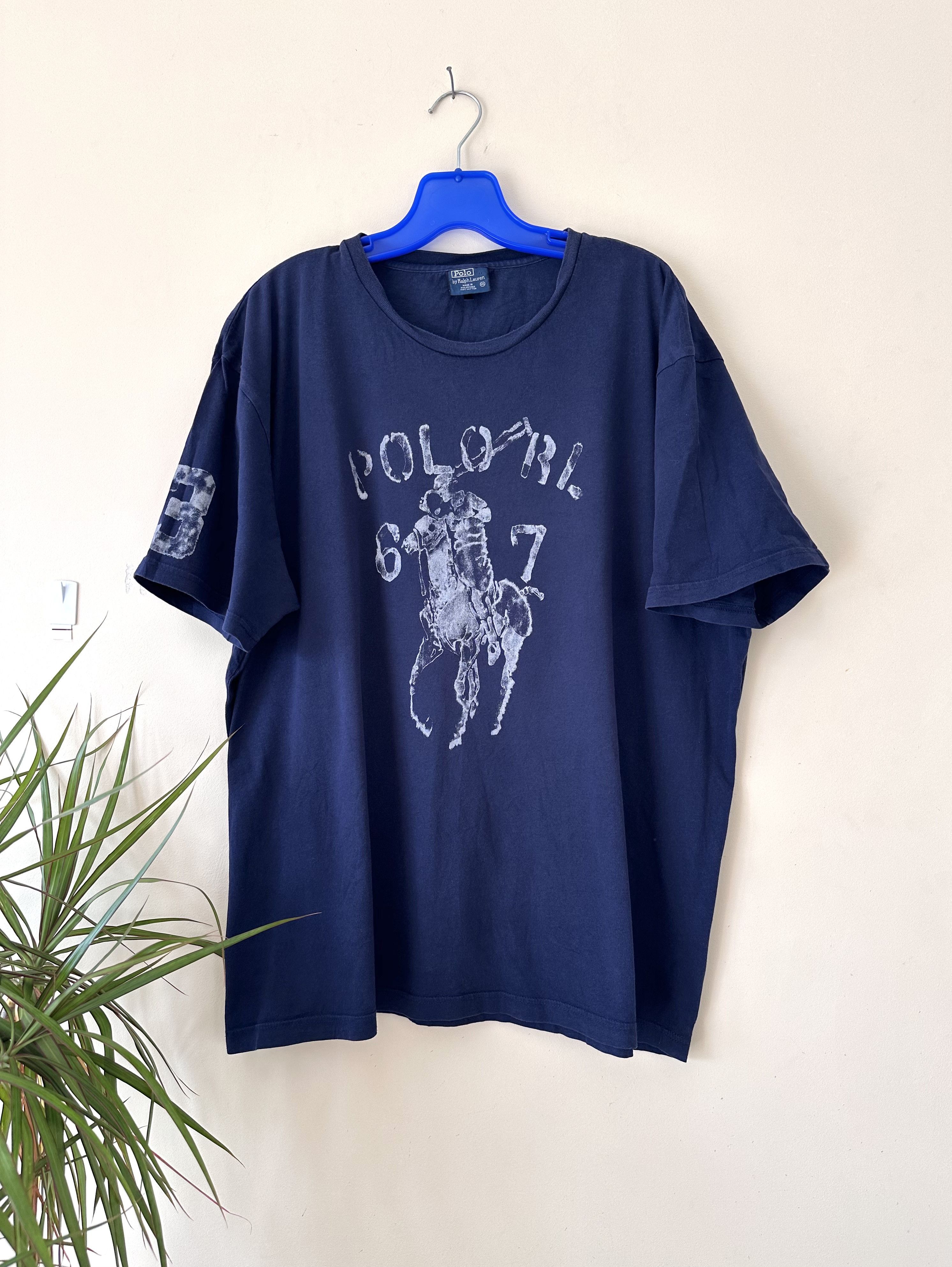 Polo Ralph Lauren Vintage Polo Ralph Lauren tee usa 90s 80s Size US XXL / EU 58 / 5 - 1 Thumbnail