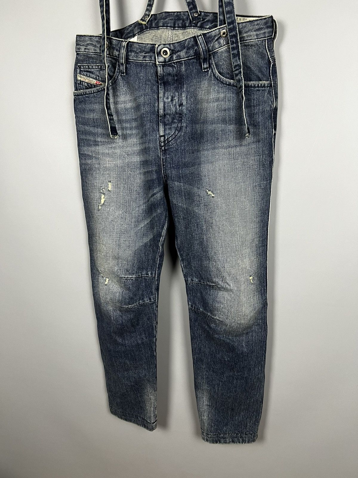 Diesel W27 Diesel jeans / jumpsuit with removable suspenders Size 27" / US 4 / IT 40 - 5 Thumbnail
