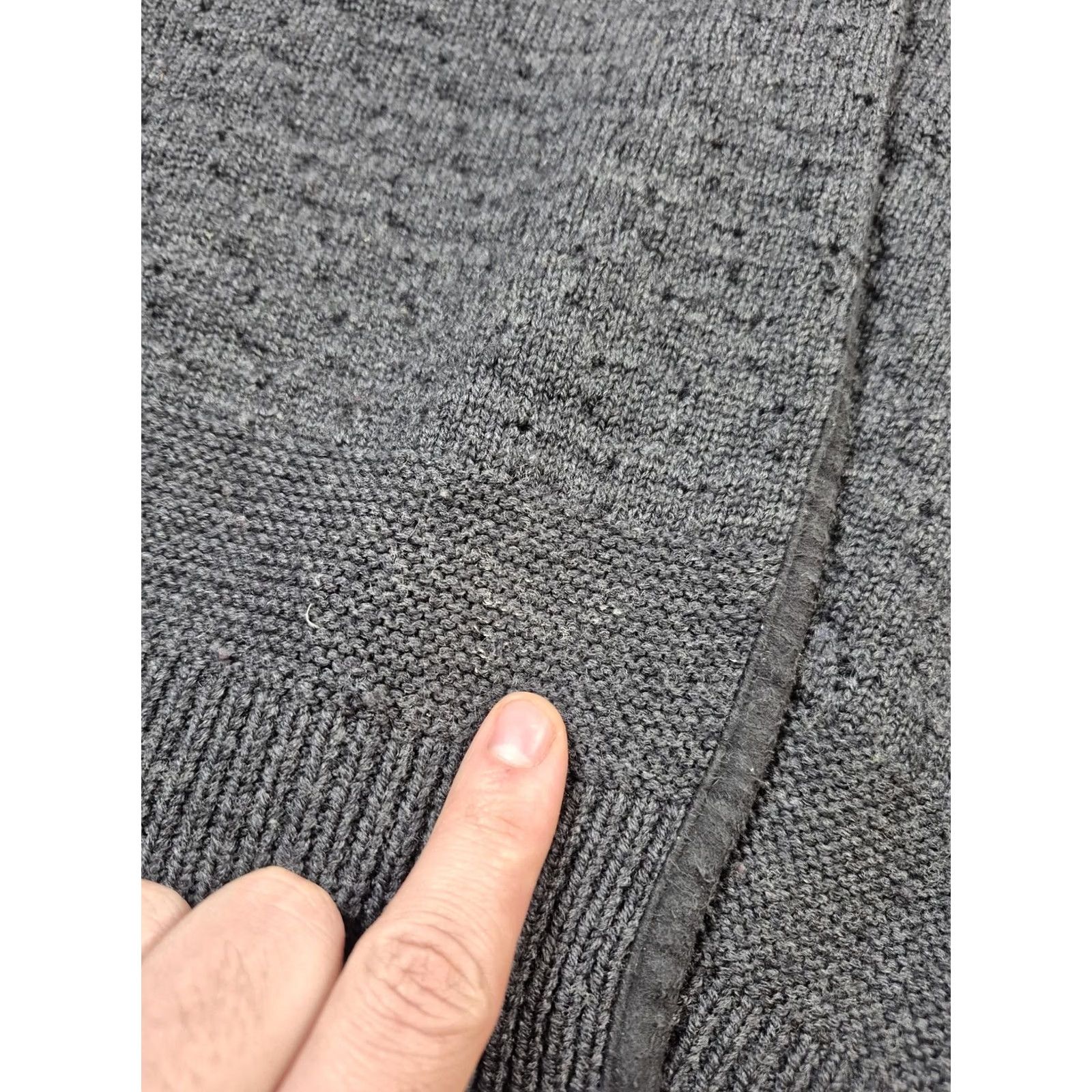 Lululemon Lululemon Cardigan Sweater Women's M/L Gray Open Front V-Neck Pockets Long Sleeve 100% Merino Wool Cardigan Oversized Size M / US 6-8 / IT 42-44 - 5 Thumbnail