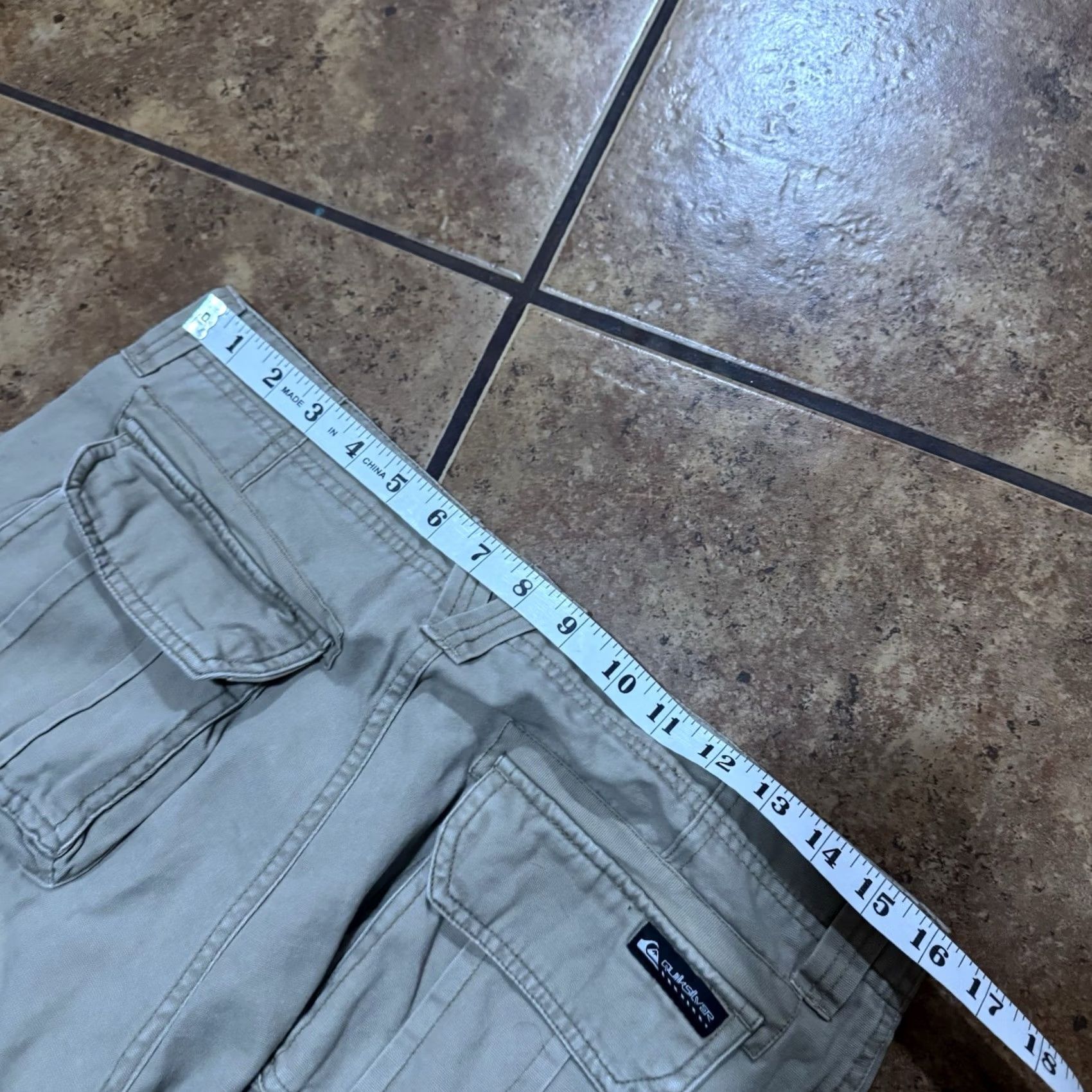 Quiksilver VTG Quiksilver Pants Mens 32x31 Baggy Cargo Skater Surfer Y2K 90s Pipes Grunge Pants Size US 32 / EU 48 - 6 Thumbnail
