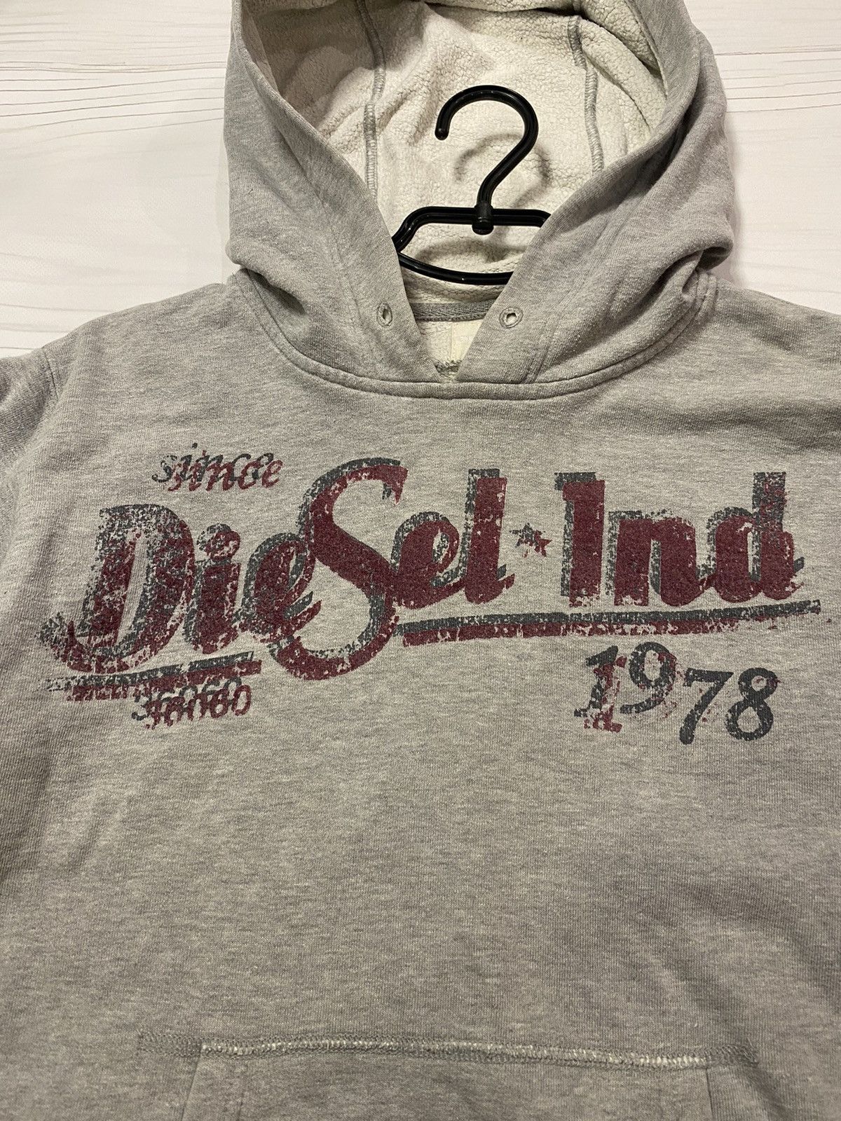 Diesel Vintage Diesel industry big logo hoodie Size M / US 6-8 / IT 42-44 - 5 Thumbnail