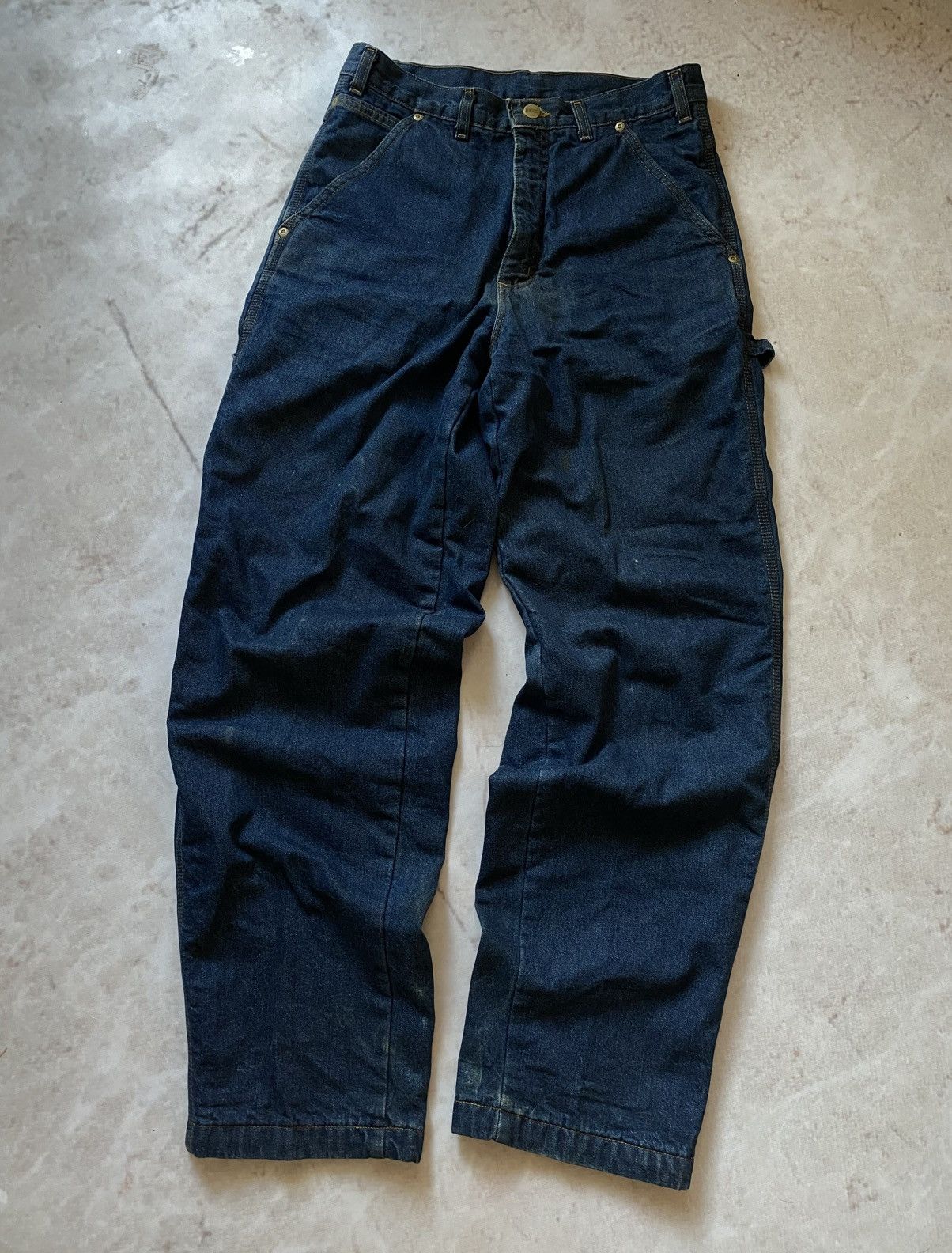 Lee × Vintage Vintage Lee Warm Carpenter Pants Work Carhartt Street Style Size US 34 / EU 50 - 3 Thumbnail