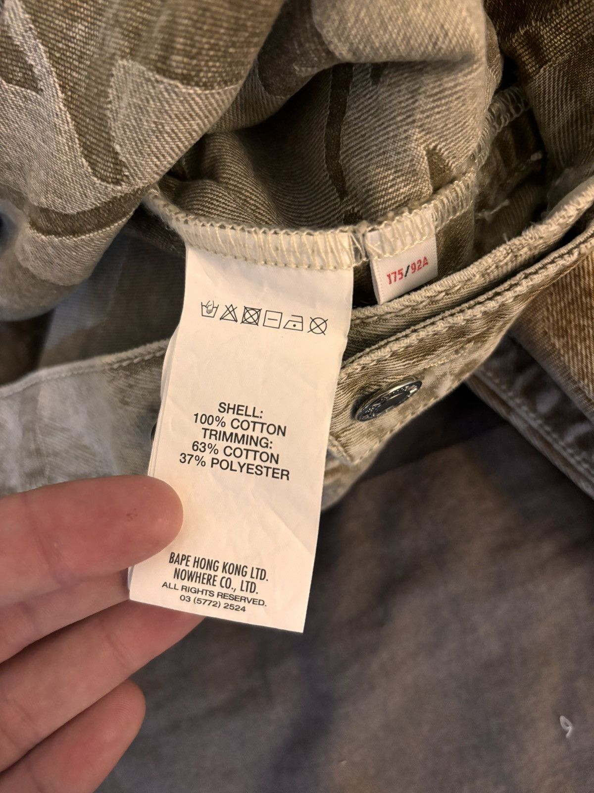 Aape AAPE By A Bathing Ape Denim jacket Size US M / EU 48-50 / 2 - 4 Thumbnail