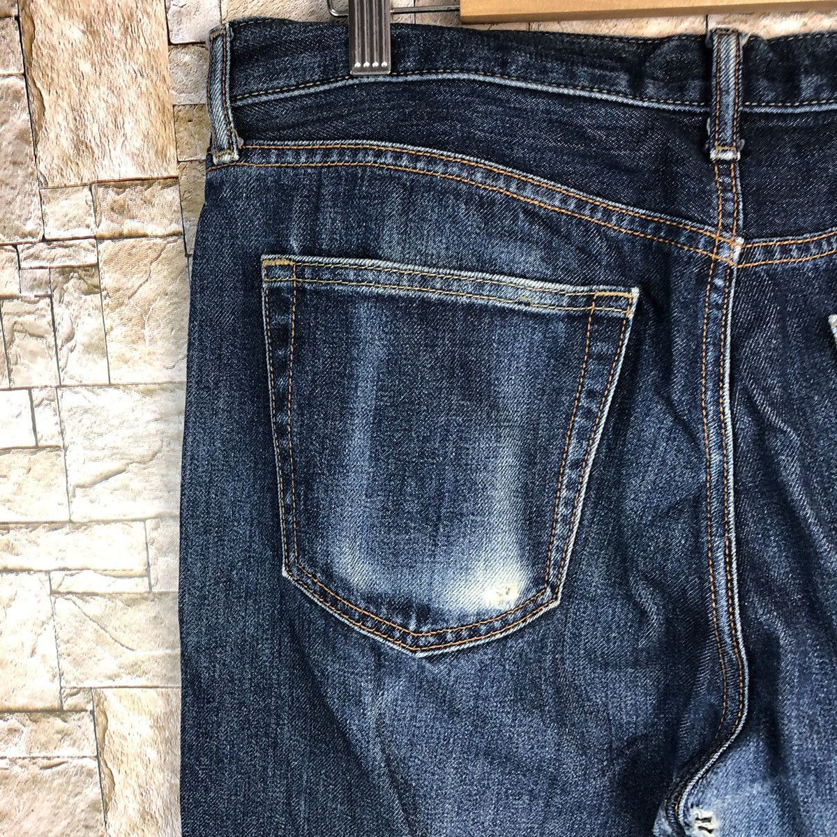 Uniqlo Uniqlo Jeans Blue Denim Pants #7573 Size US 33 - 16 Thumbnail