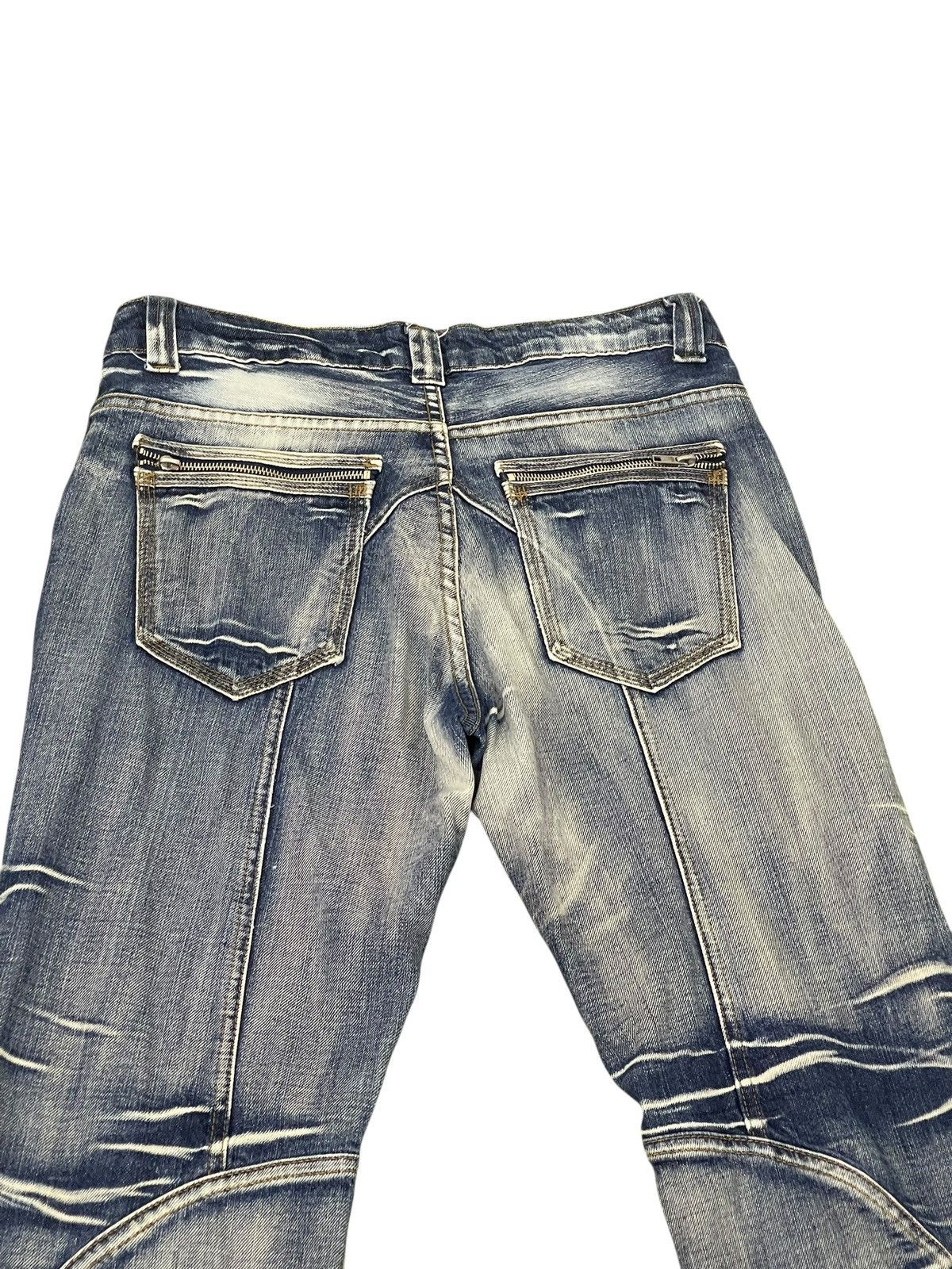 Hysteric Glamour Slim Jeans Unknow Japan Faded Acid Washed 2🟦0 Size US 33 - 13 Thumbnail