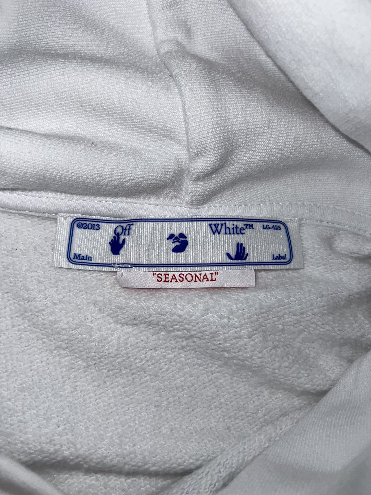 Off-White Off White High Weed Hoodie White Size US XXL / EU 58 / 5 - 9 Thumbnail