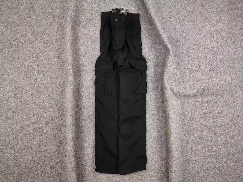Japanese Brand Vintage Japanese Style black cargo workwear Pants Y2K Size US 34 / EU 50 - 1 Thumbnail