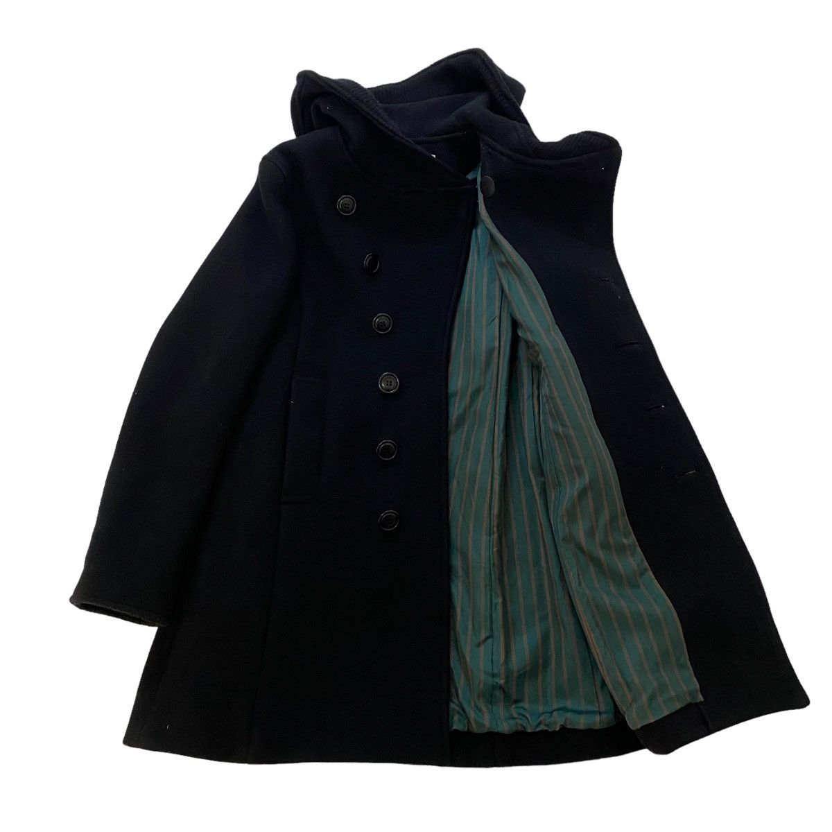 Issey Miyake ✨Issey Miyake Sunoakuwahara wool hoodie jacket Size US XS / EU 42 / 0 - 3 Thumbnail