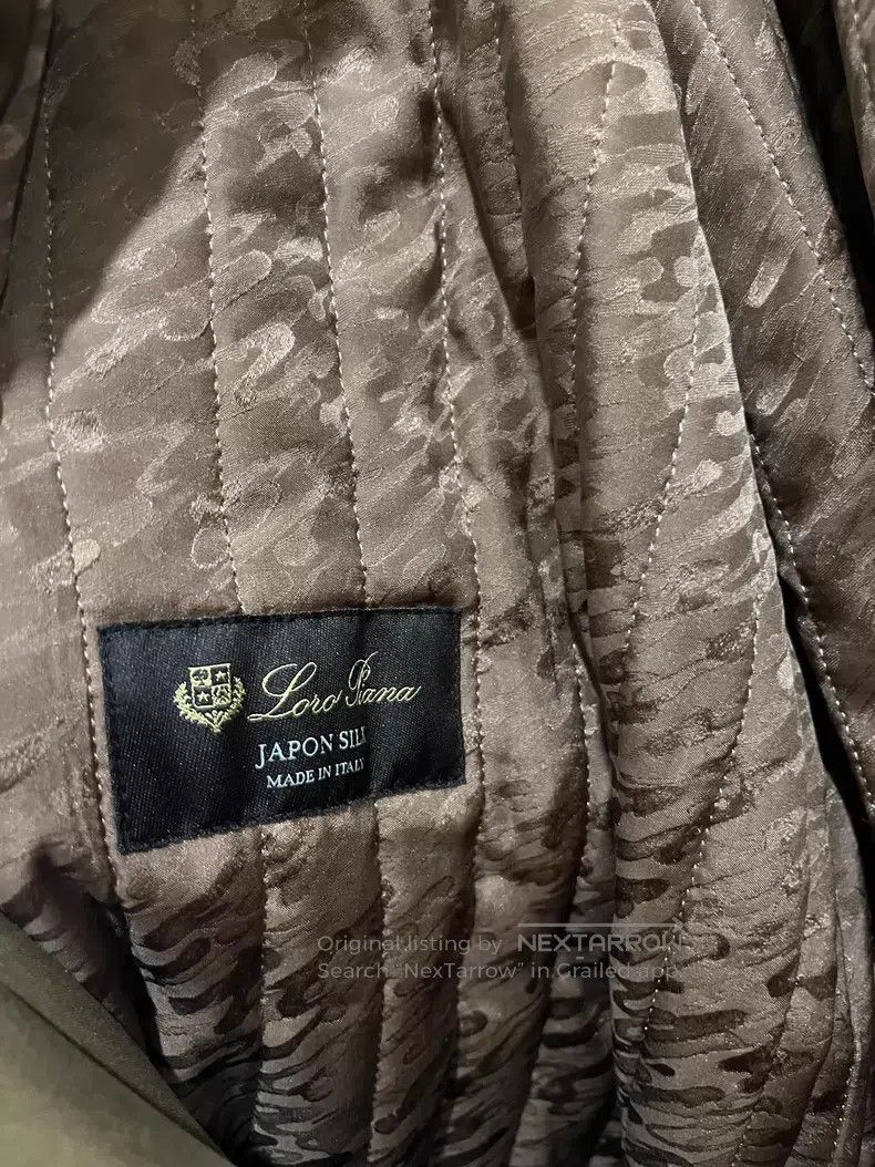Loro Piana Loro Piana 25 Model Silk Cotton Jacket Size L / US 10 / IT 46 - 5 Thumbnail