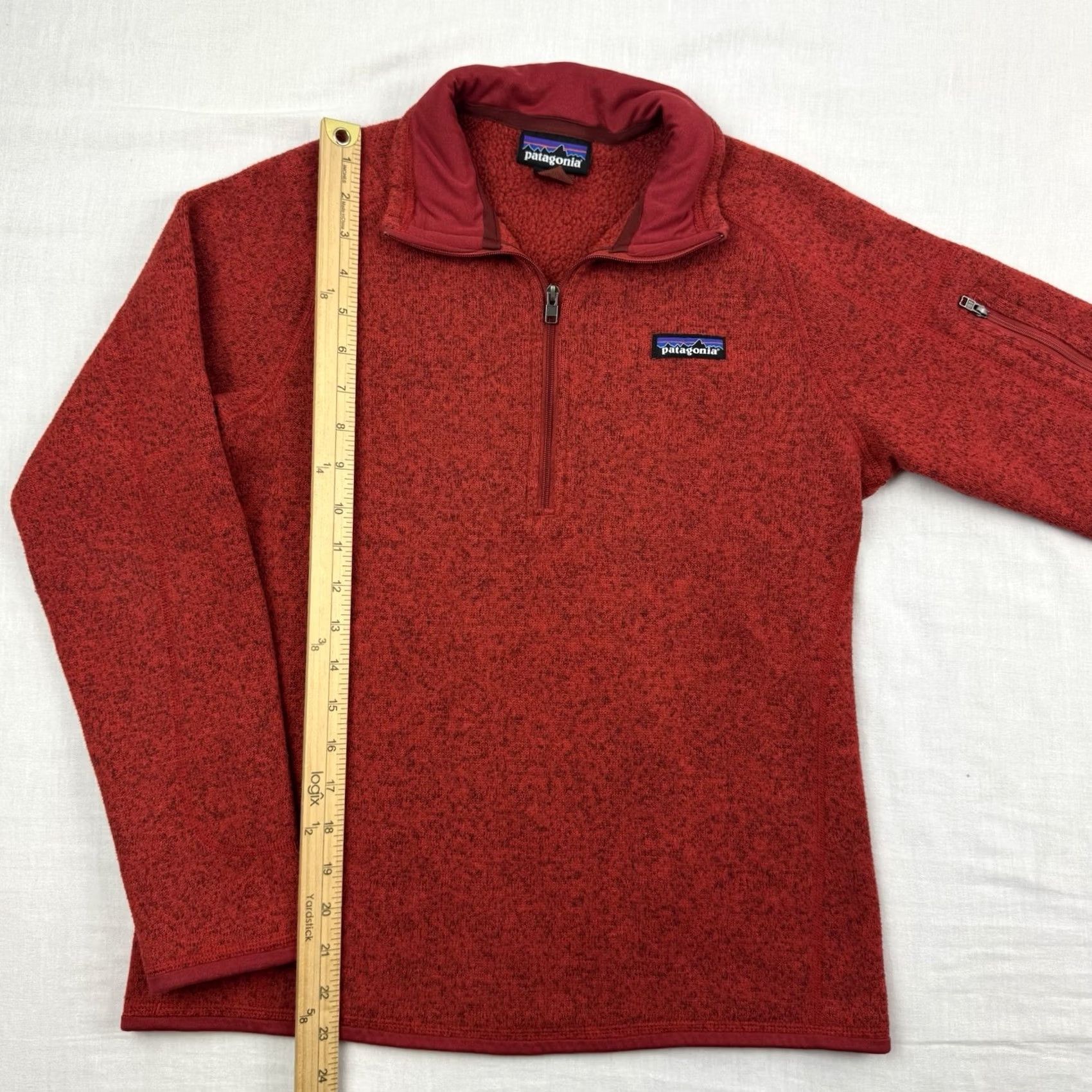 Patagonia Patagonia Better Sweater Jacket Womens Medium Red Collared Zip Fall 2016 B Size M / US 6-8 / IT 42-44 - 5 Thumbnail
