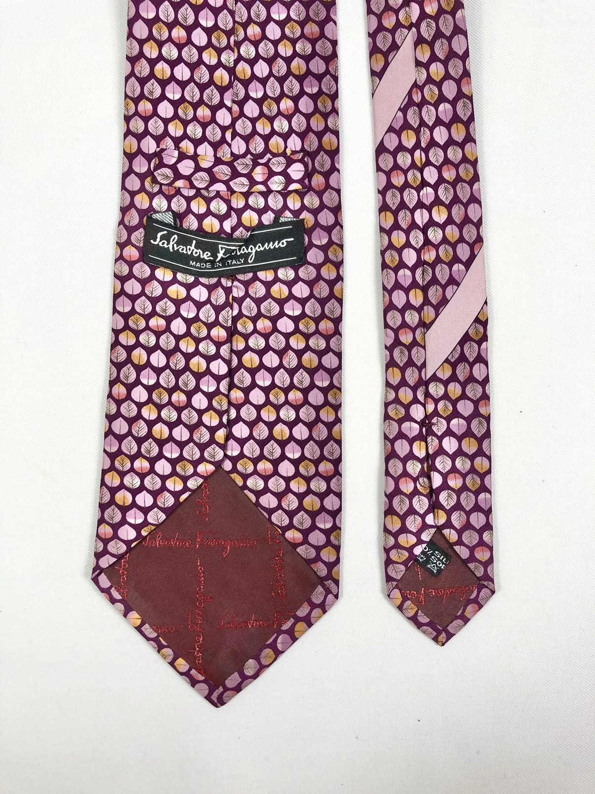 Salvatore Ferragamo Rare Salvatore Ferragamo Silk Tie Made in Italy Size ONE SIZE - 6 Thumbnail