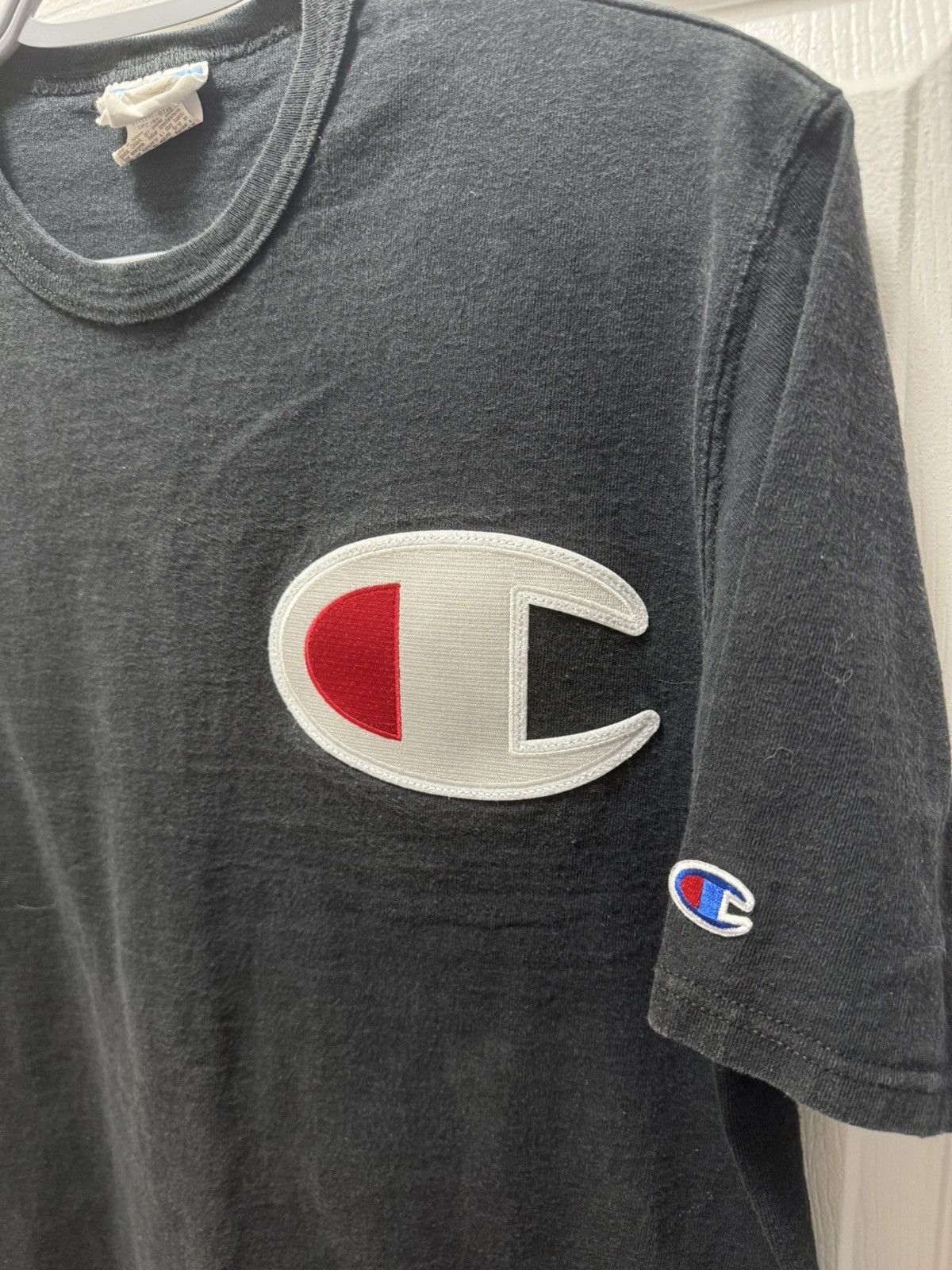 Champion × Vintage Champion Vintage Classic Large Logo Thick Cotton 90s Size US L / EU 52-54 / 3 - 2 Thumbnail