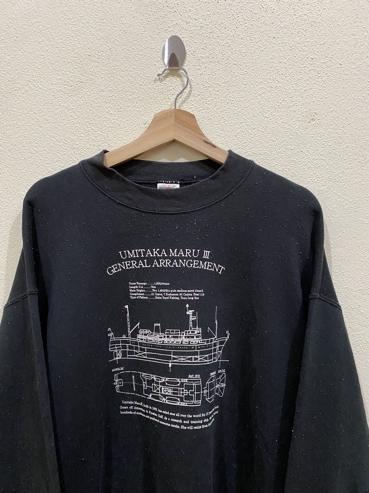Fruit Of The Loom × Japanese Brand Fruit Of The Loom Umitaka Maru Sweatshirt Size US L / EU 52-54 / 3 - 3 Thumbnail