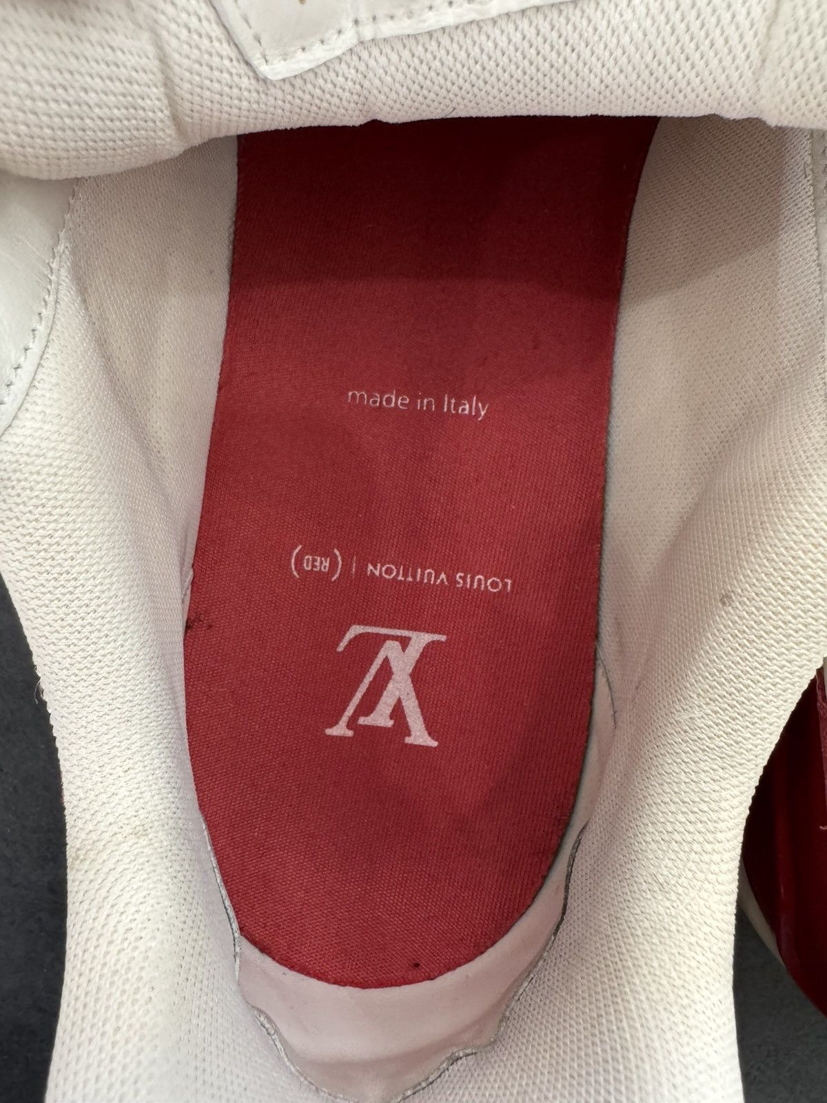 Louis Vuitton Louis Vuitton product red trainers Size US 11 / EU 44 - 7 Thumbnail