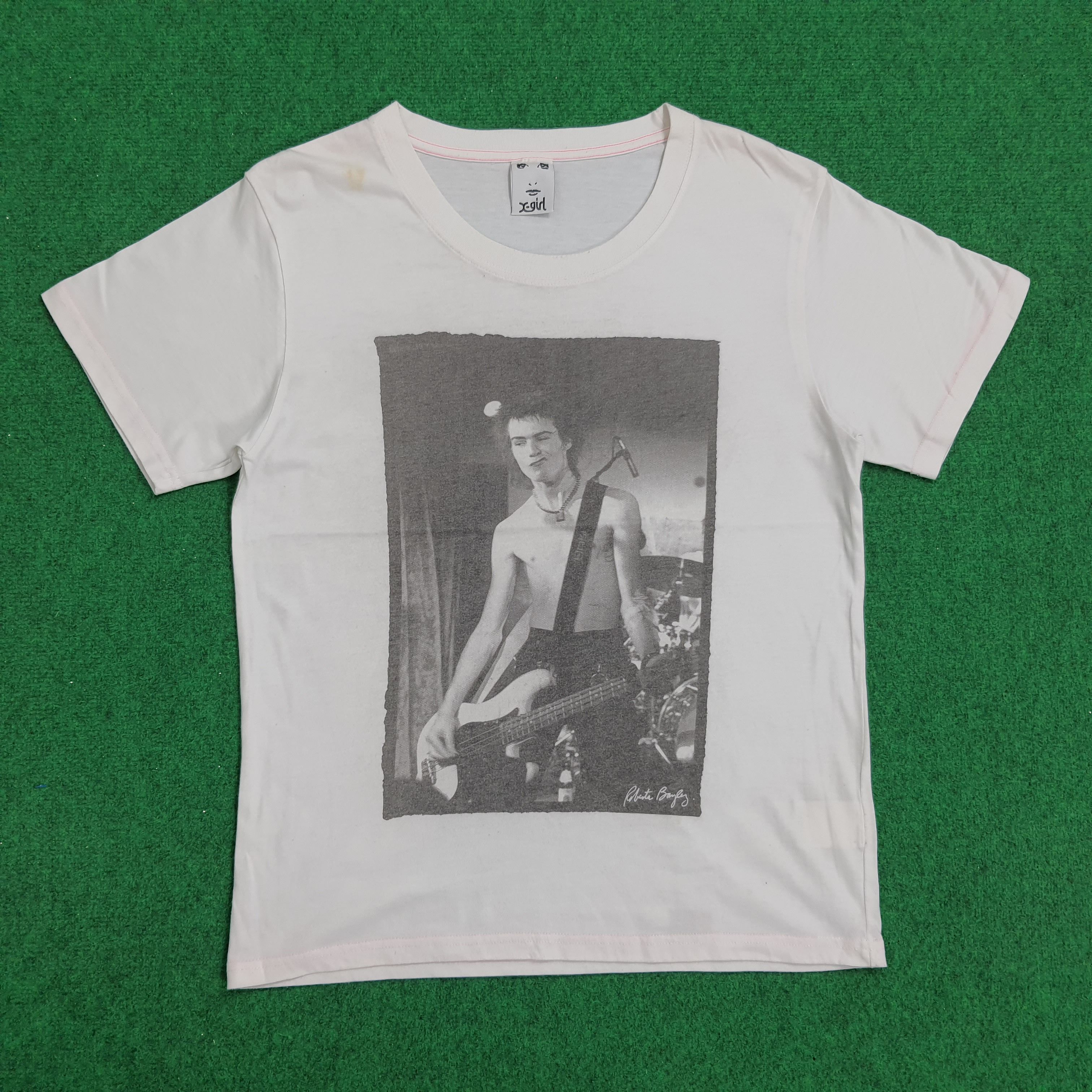 Japanese Brand X-Girl x Roberta Bayley Band T-shirt Size US M / EU 48-50 / 2 - 1 Thumbnail