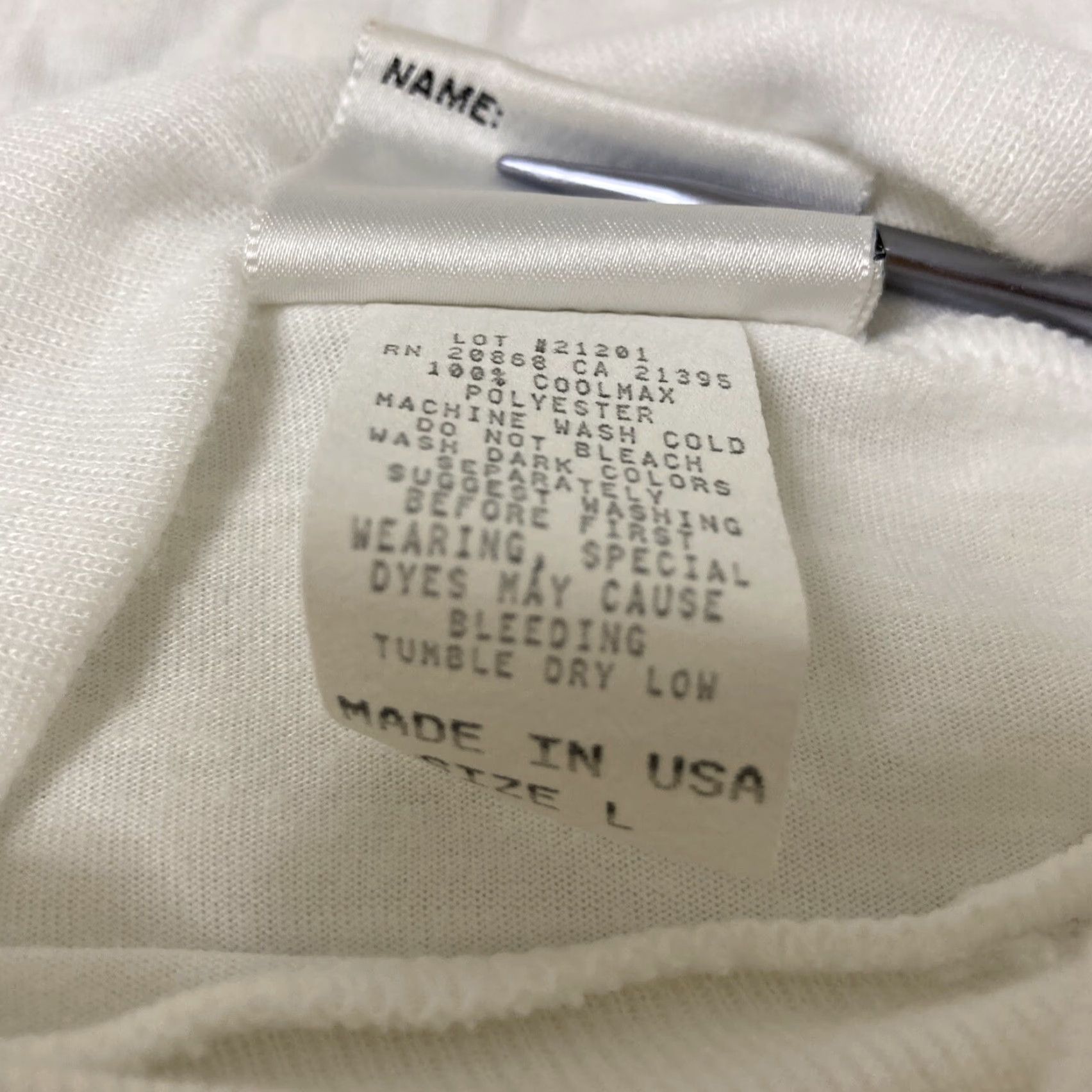 Vintage VINTAGE Road Runner Shirt Women L White Turtleneck Longsleeve Jogging Possible: Road Runner Club? Size L / US 10 / IT 46 - 4 Thumbnail