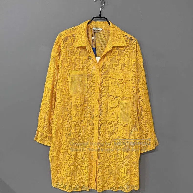 Fendi Fendi Capsule series embossed logo cardigan Size S / US 4 / IT 40 - 2 Thumbnail